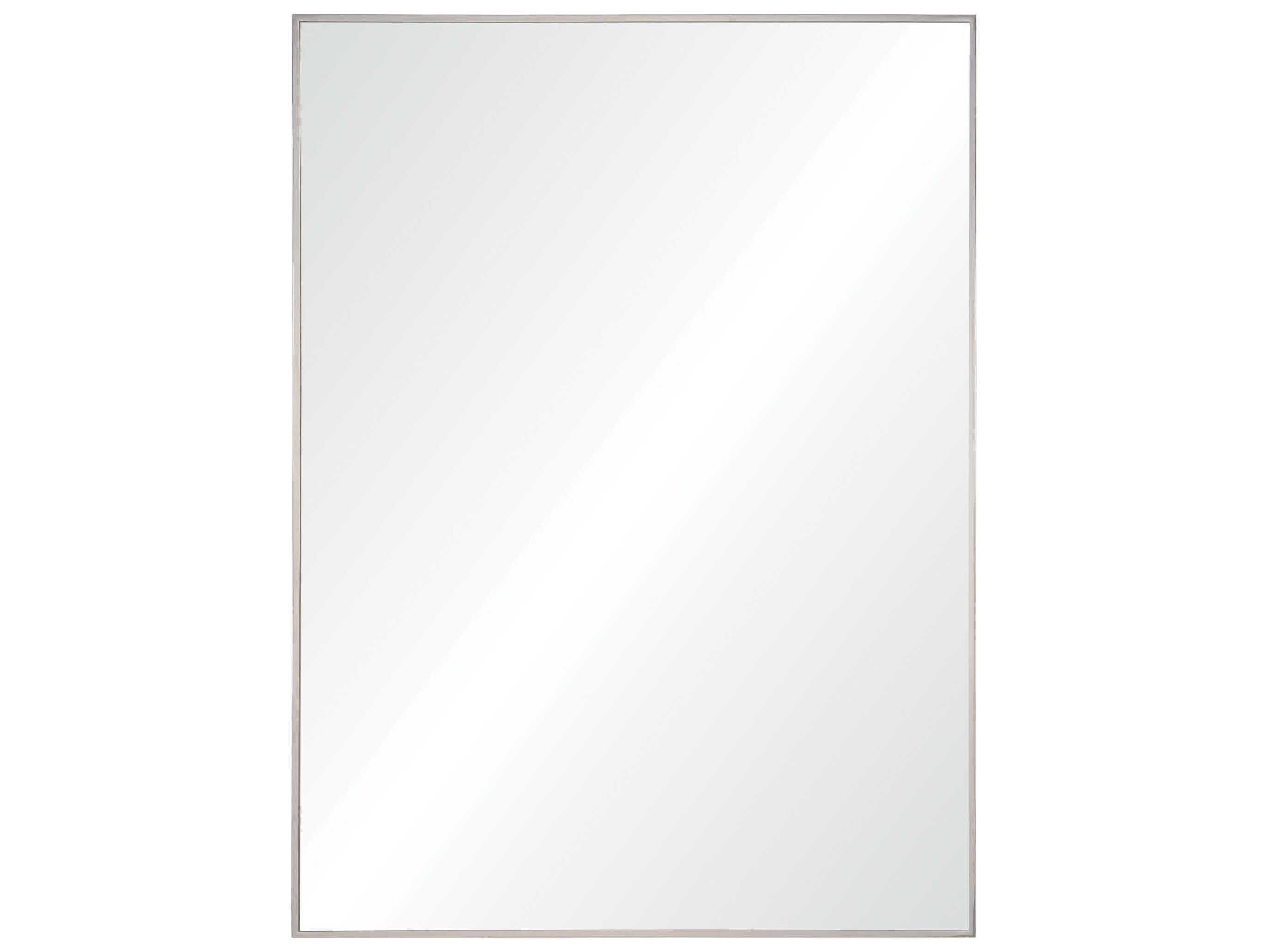 Renwil Carmelle Grey Rectangular Wall Mirror