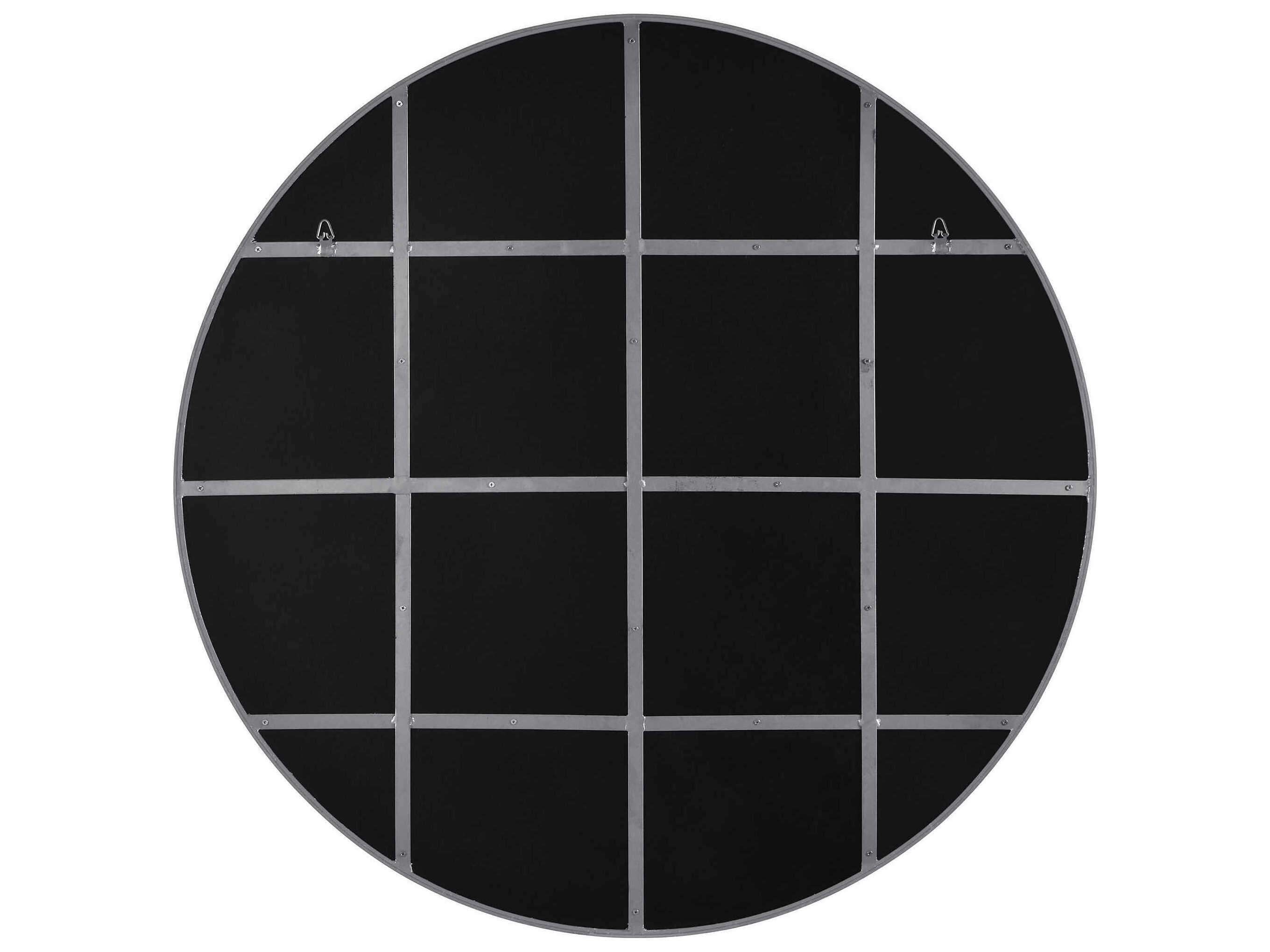 Renwil Thallo Gold Leaf Round Wall Mirror