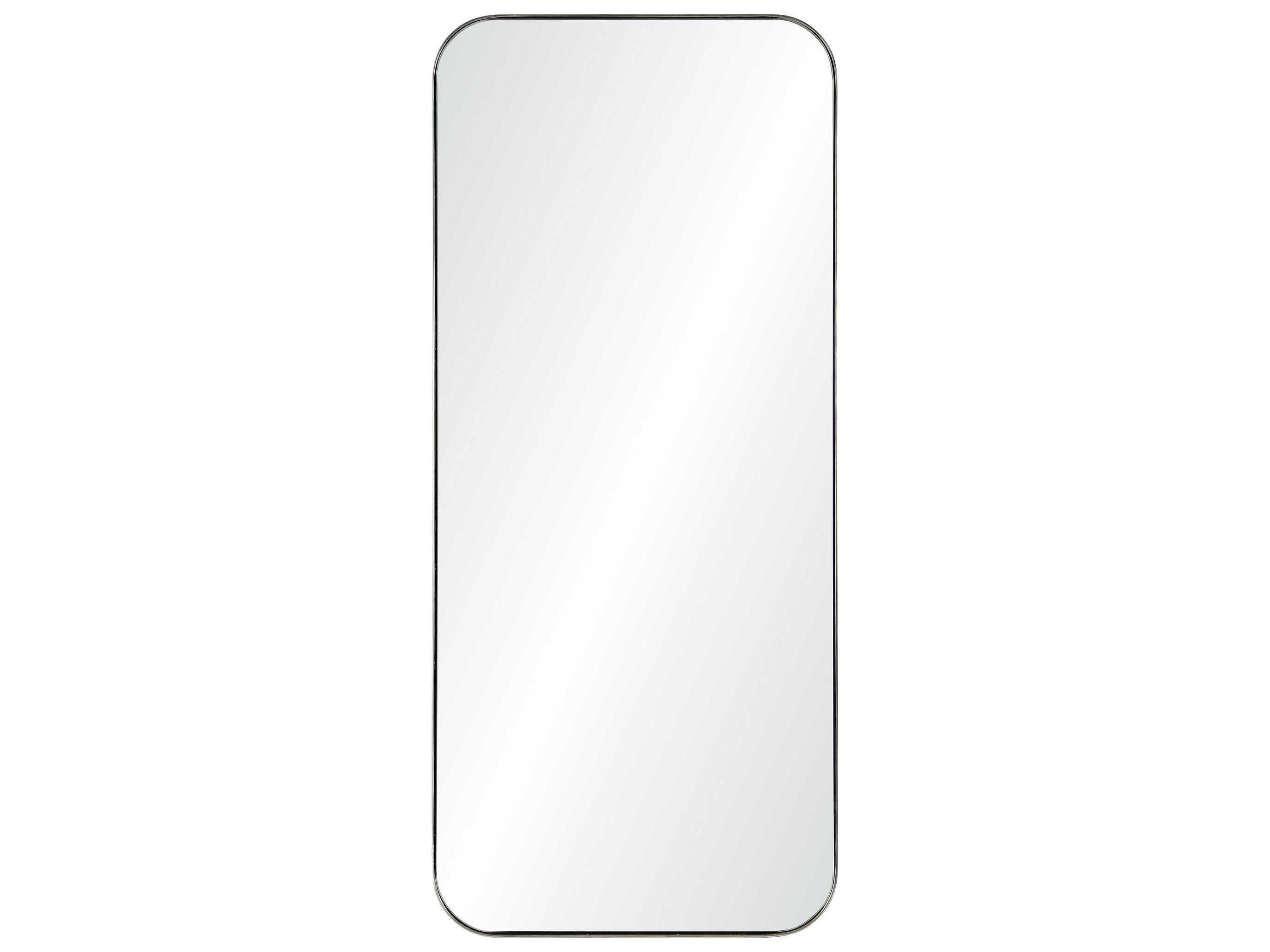 Renwil Delphinus Satin Nickel Rectangular Wall Mirror