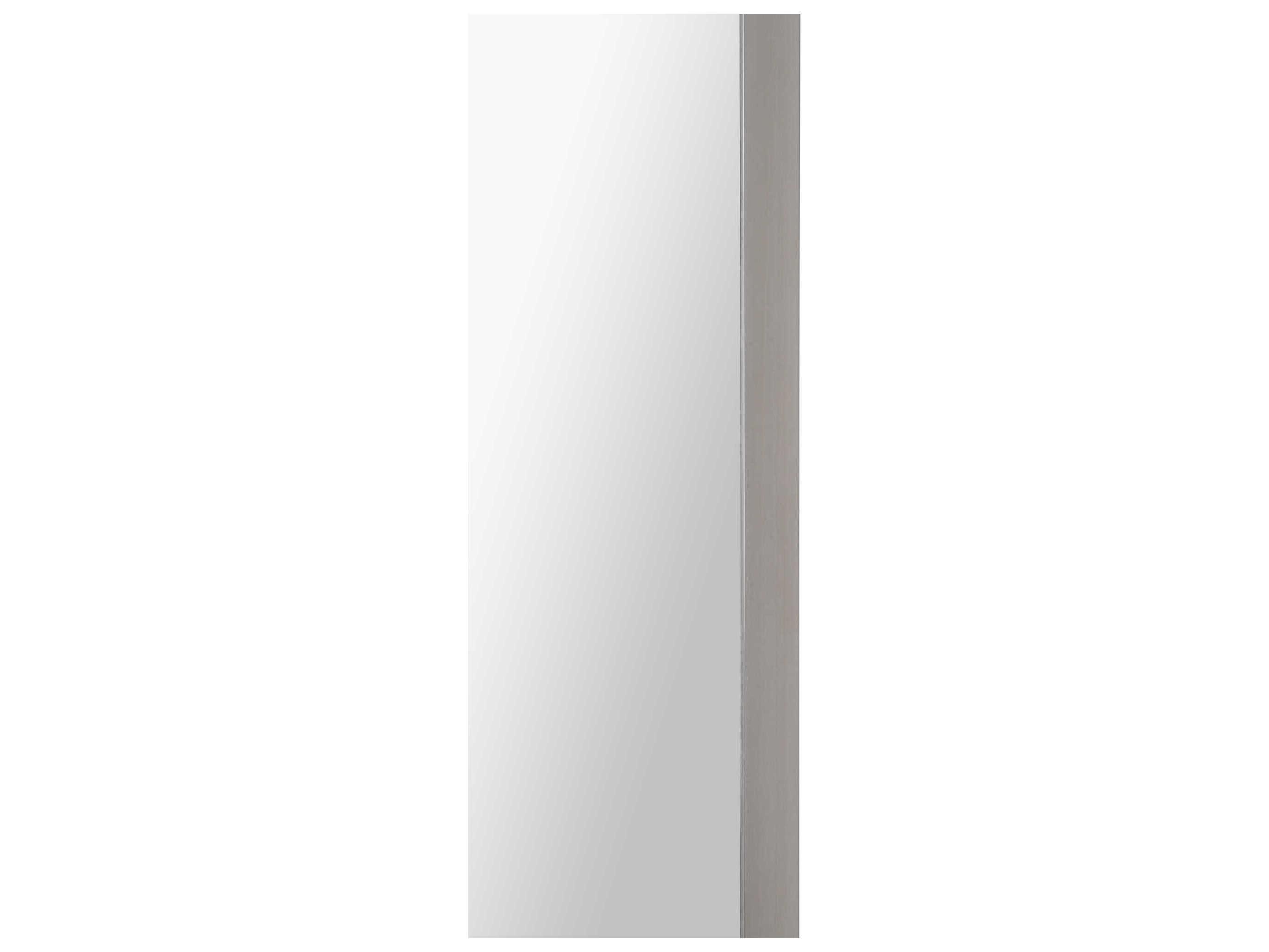 Renwil Delphinus Satin Nickel Rectangular Wall Mirror