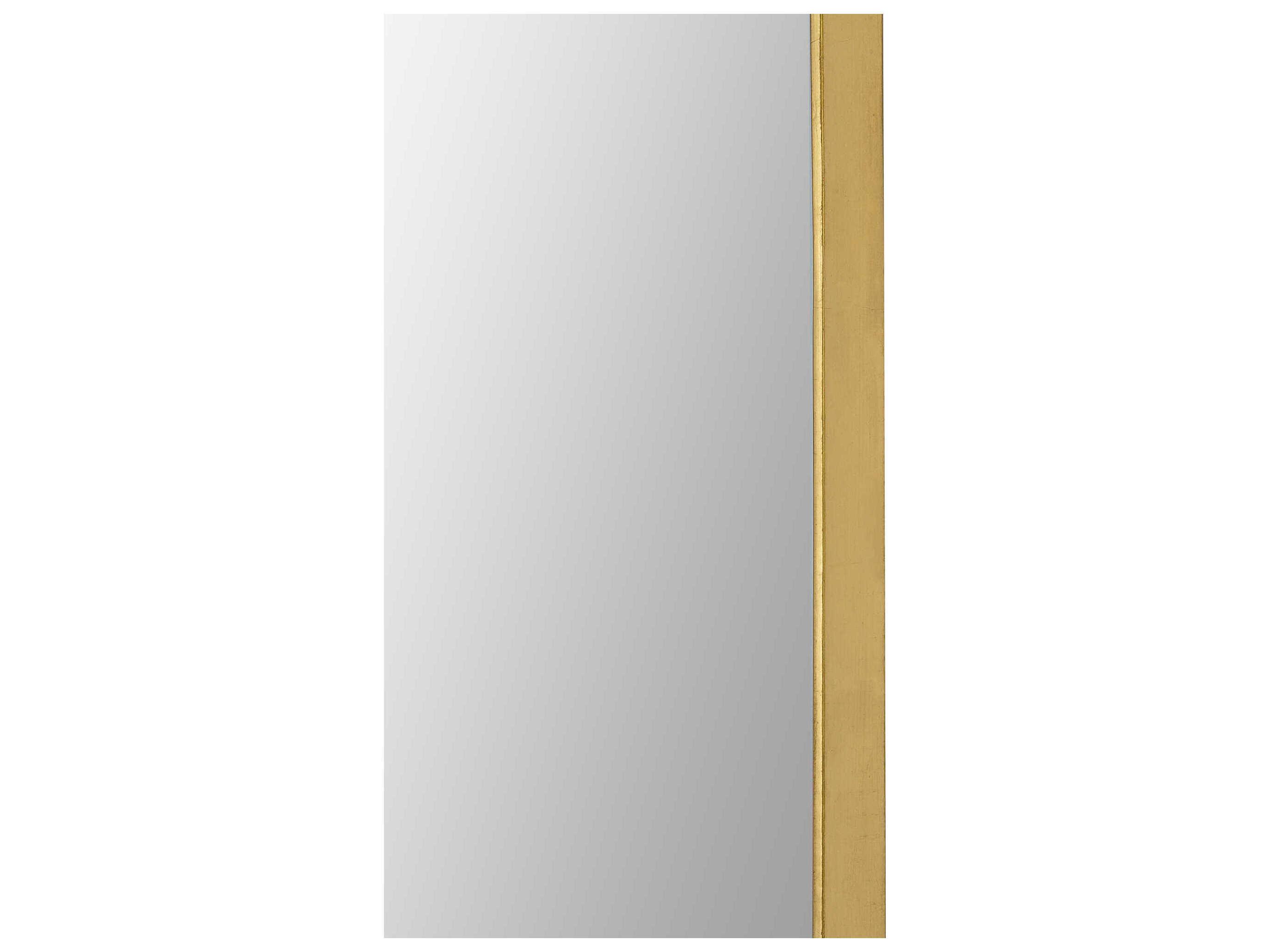 Renwil Marius Gold Leaf Oval Wall Mirror