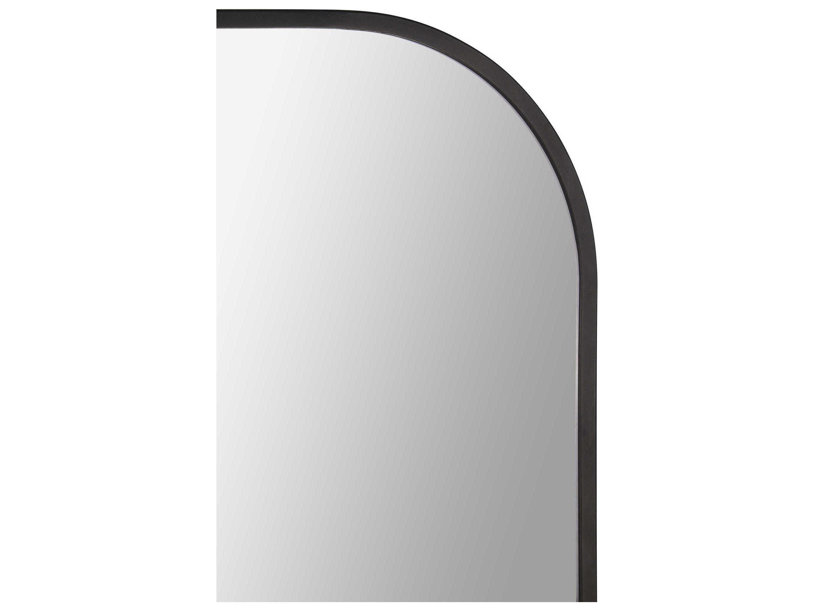 Renwil Luka Black Wall Mirror