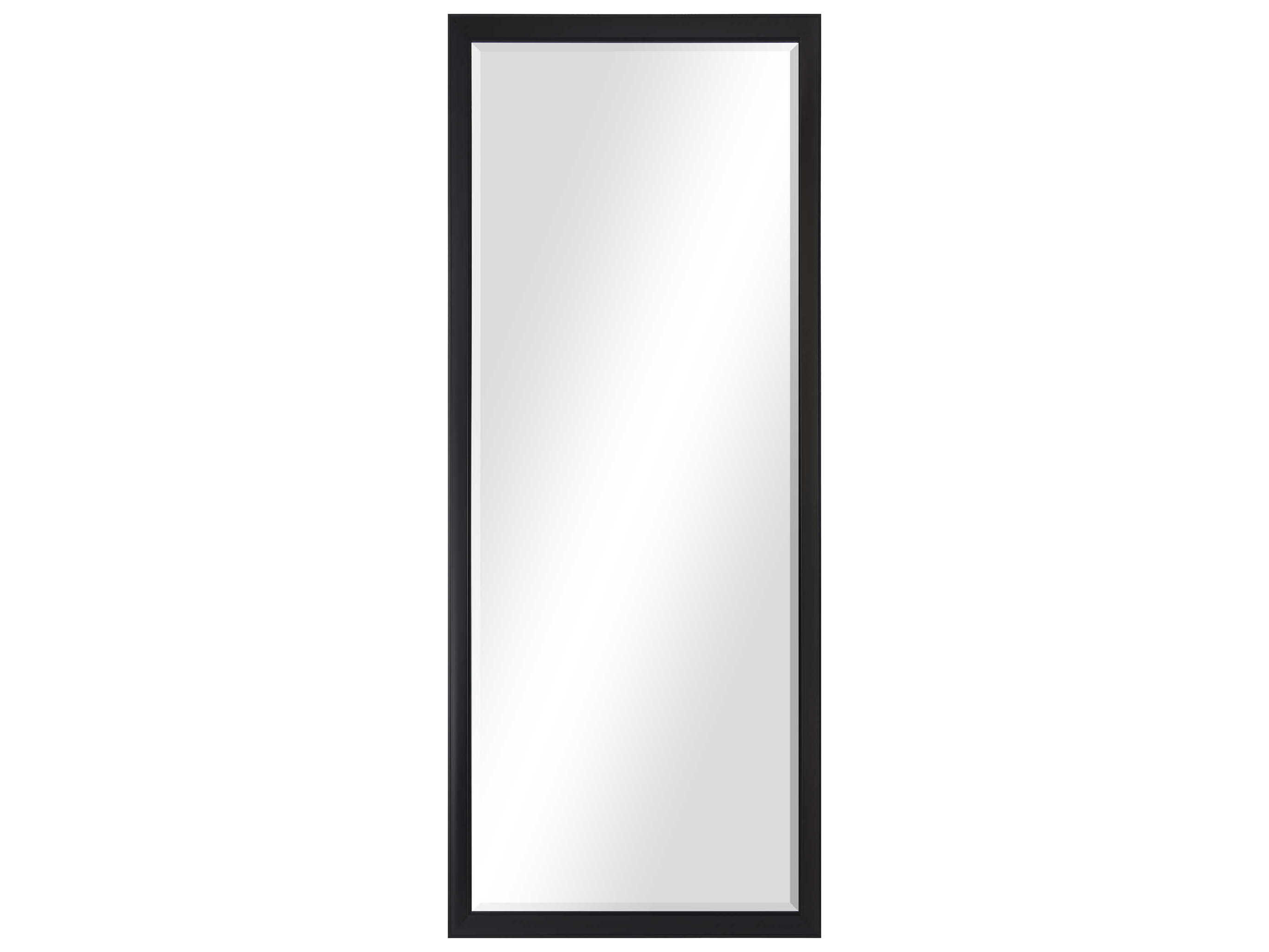 Renwil Delacorte Black Rectangular Wall Mirror