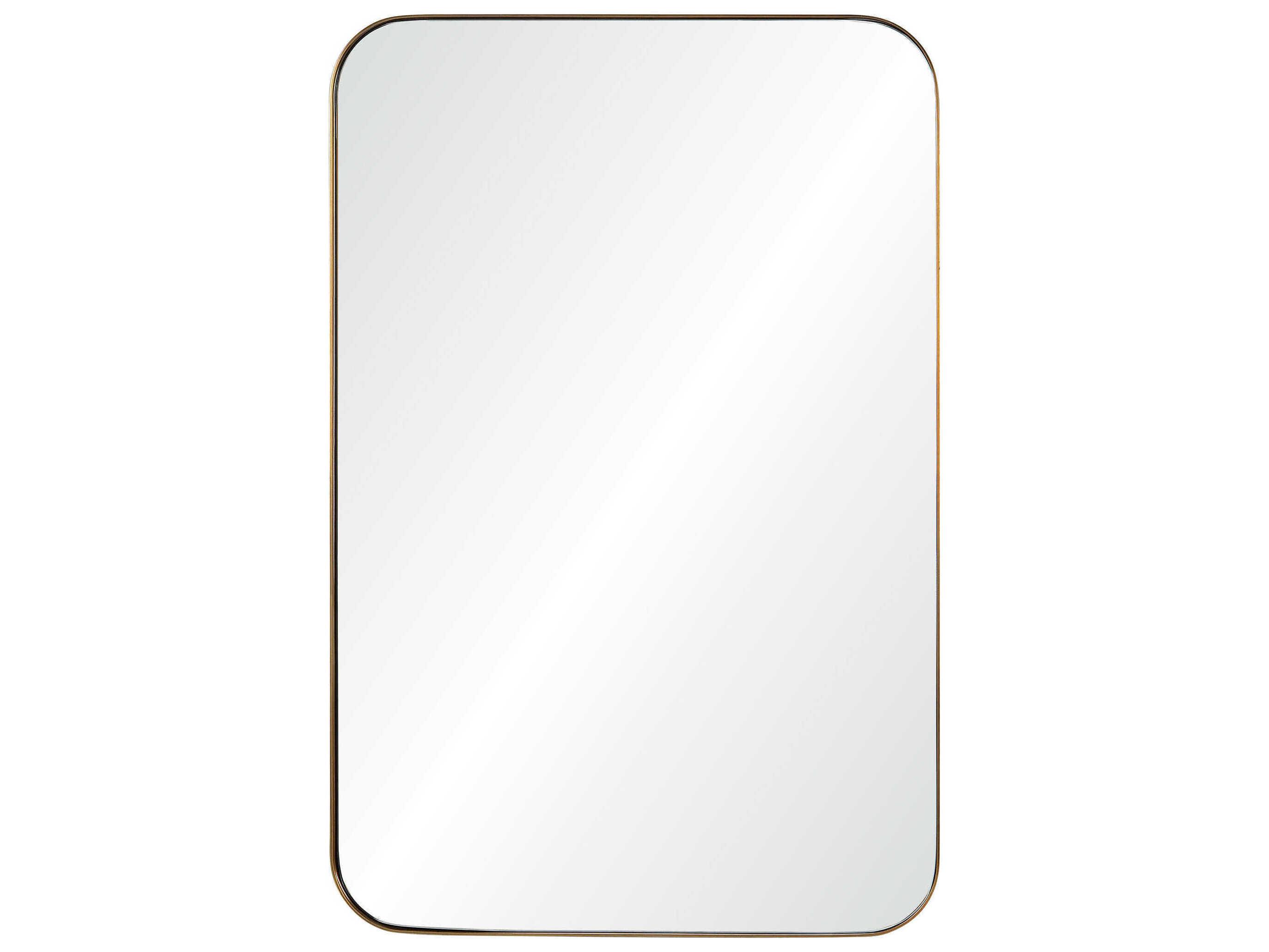 Renwil Edwin Bronze Rectangular Wall Mirror