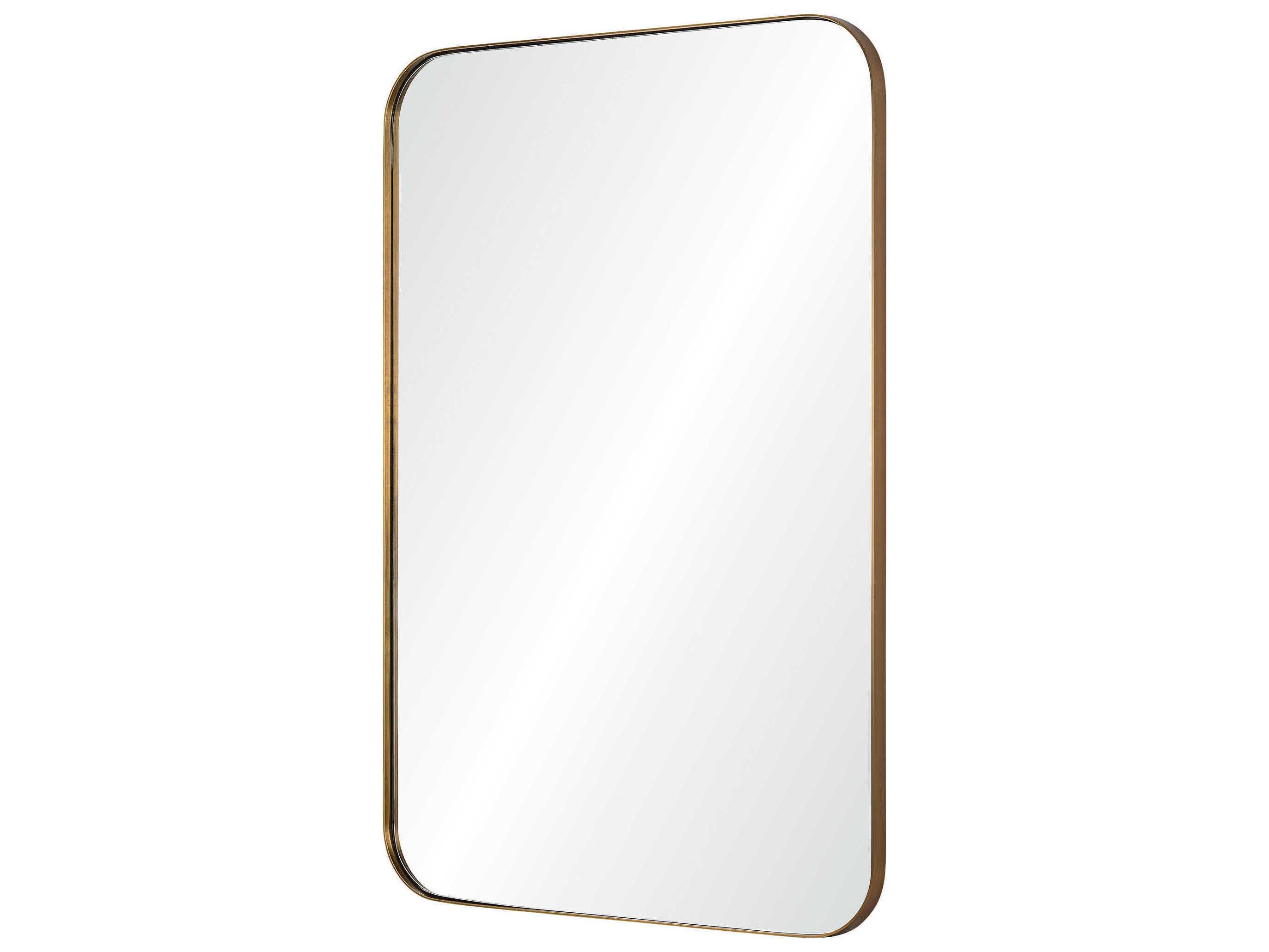 Renwil Edwin Bronze Rectangular Wall Mirror