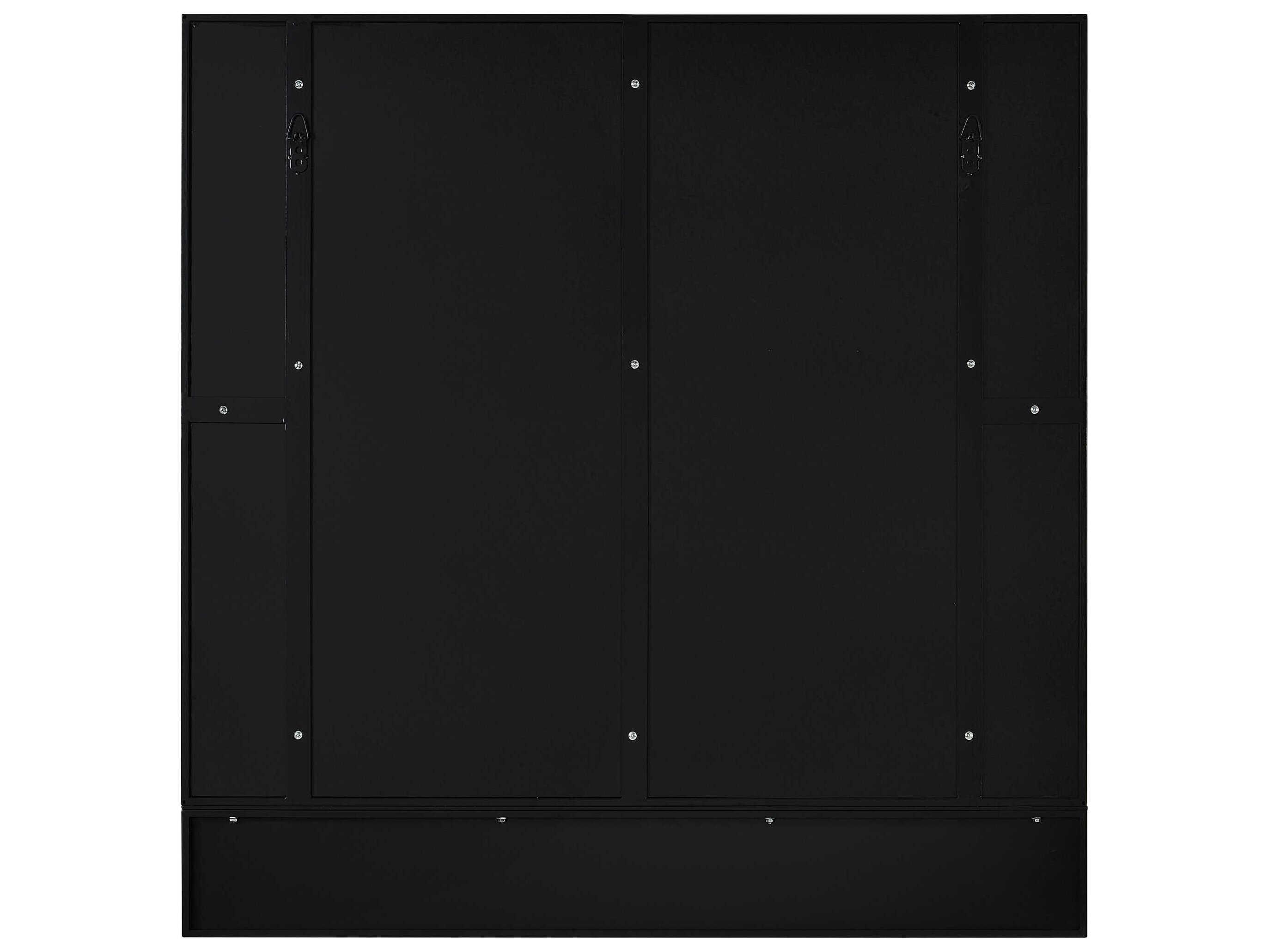 Renwil Otavi Black Square Wall Mirror