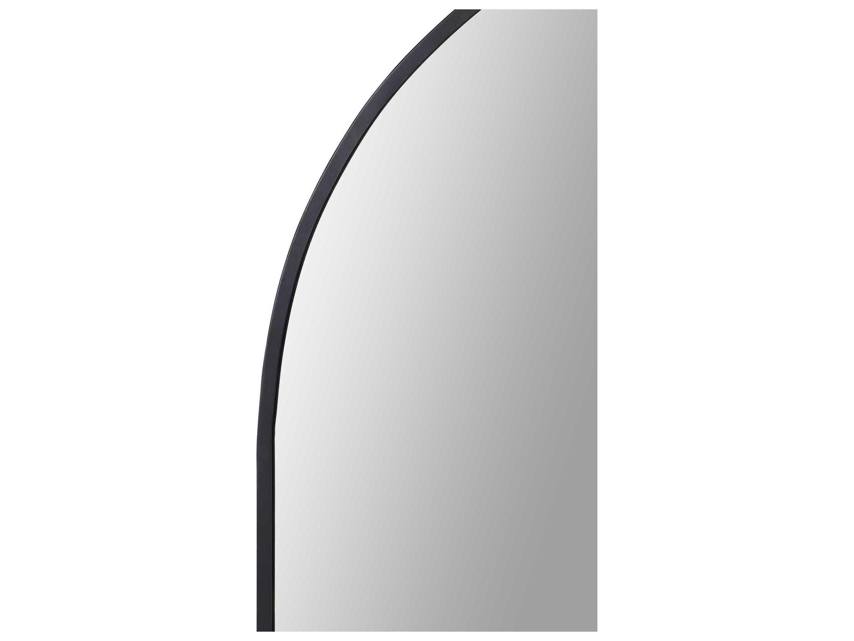 Renwil Waren Matte Black Wall Mirror