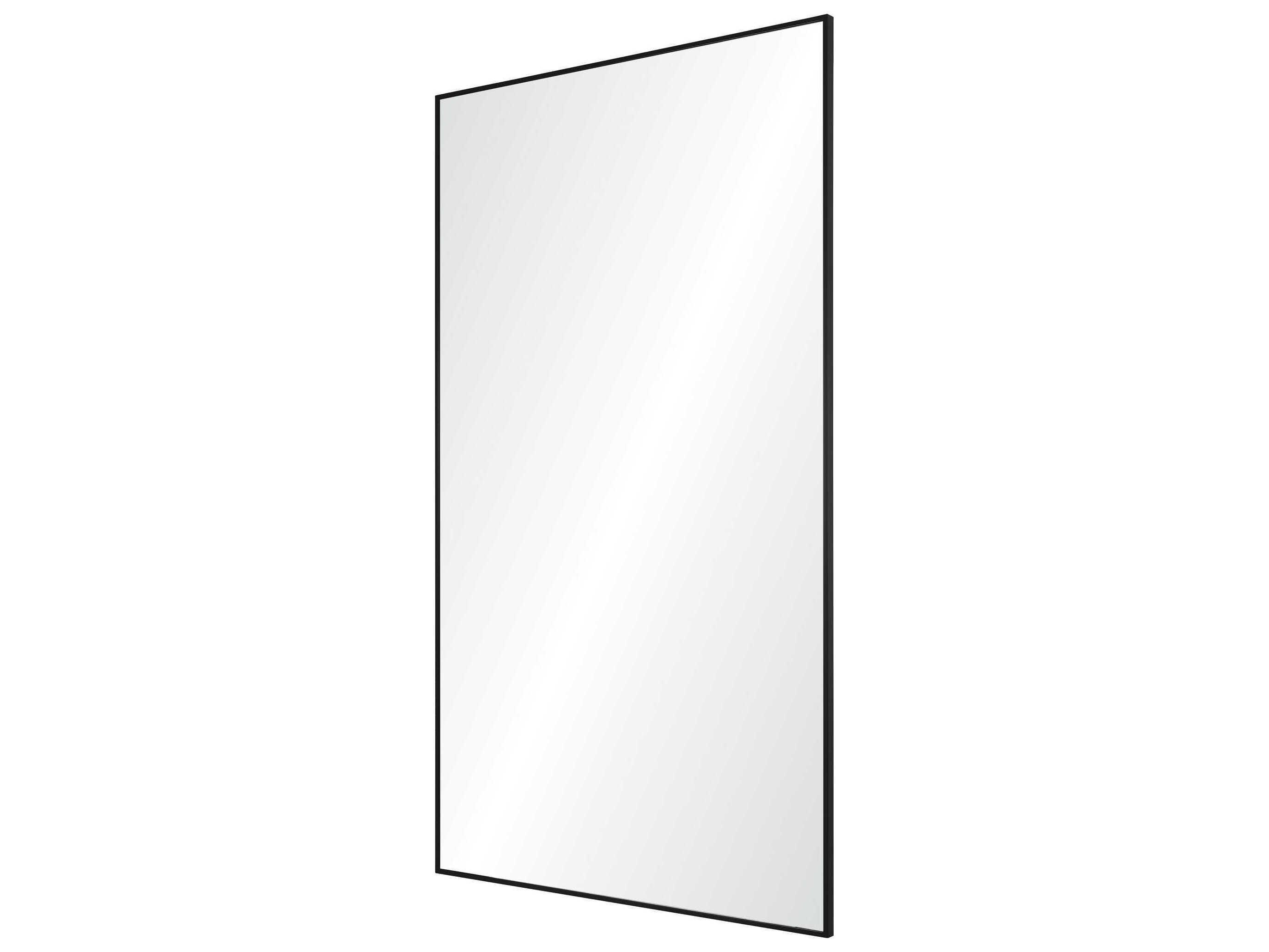Renwil Keene Black Rectangular Wall Mirror