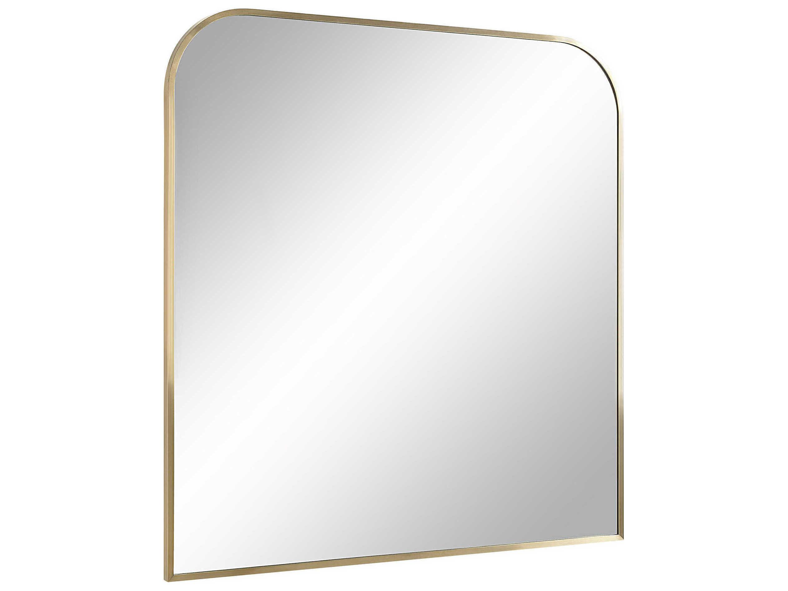 Renwil Joan Antique Brushed Brass Wall Mirror