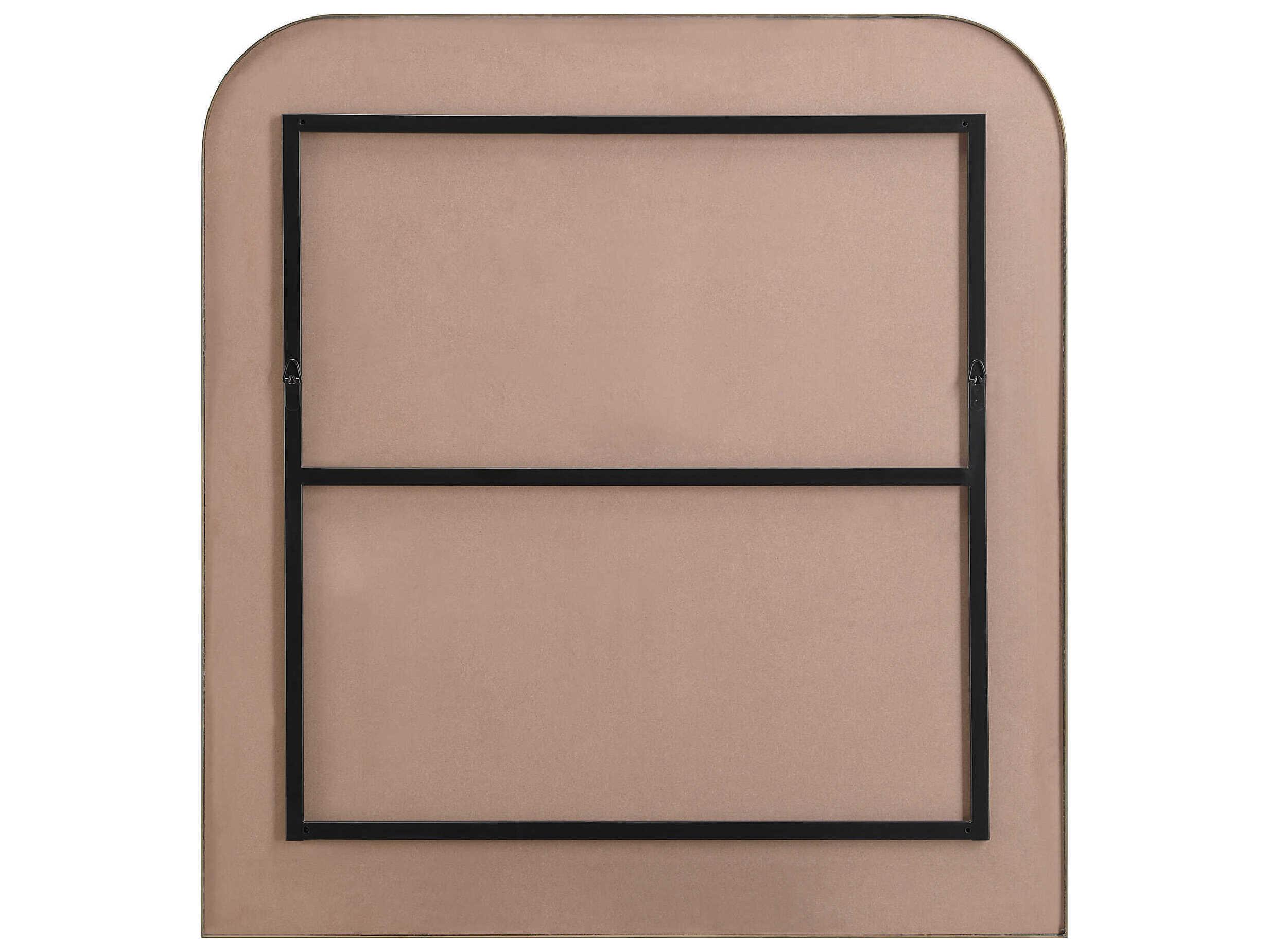 Renwil Joan Antique Brushed Brass Wall Mirror