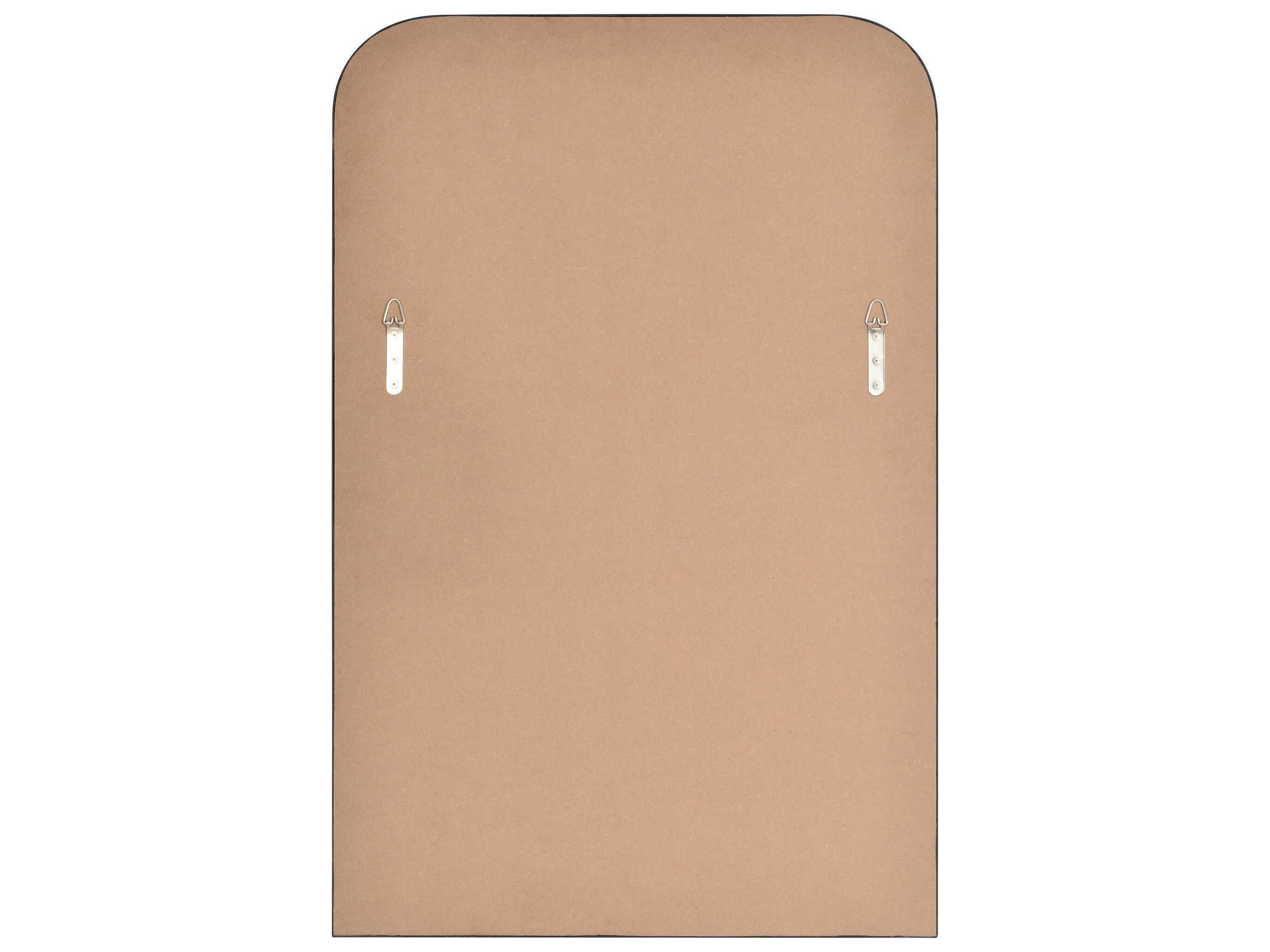 Renwil Jackline Matte Black Rectangular Wall Mirror