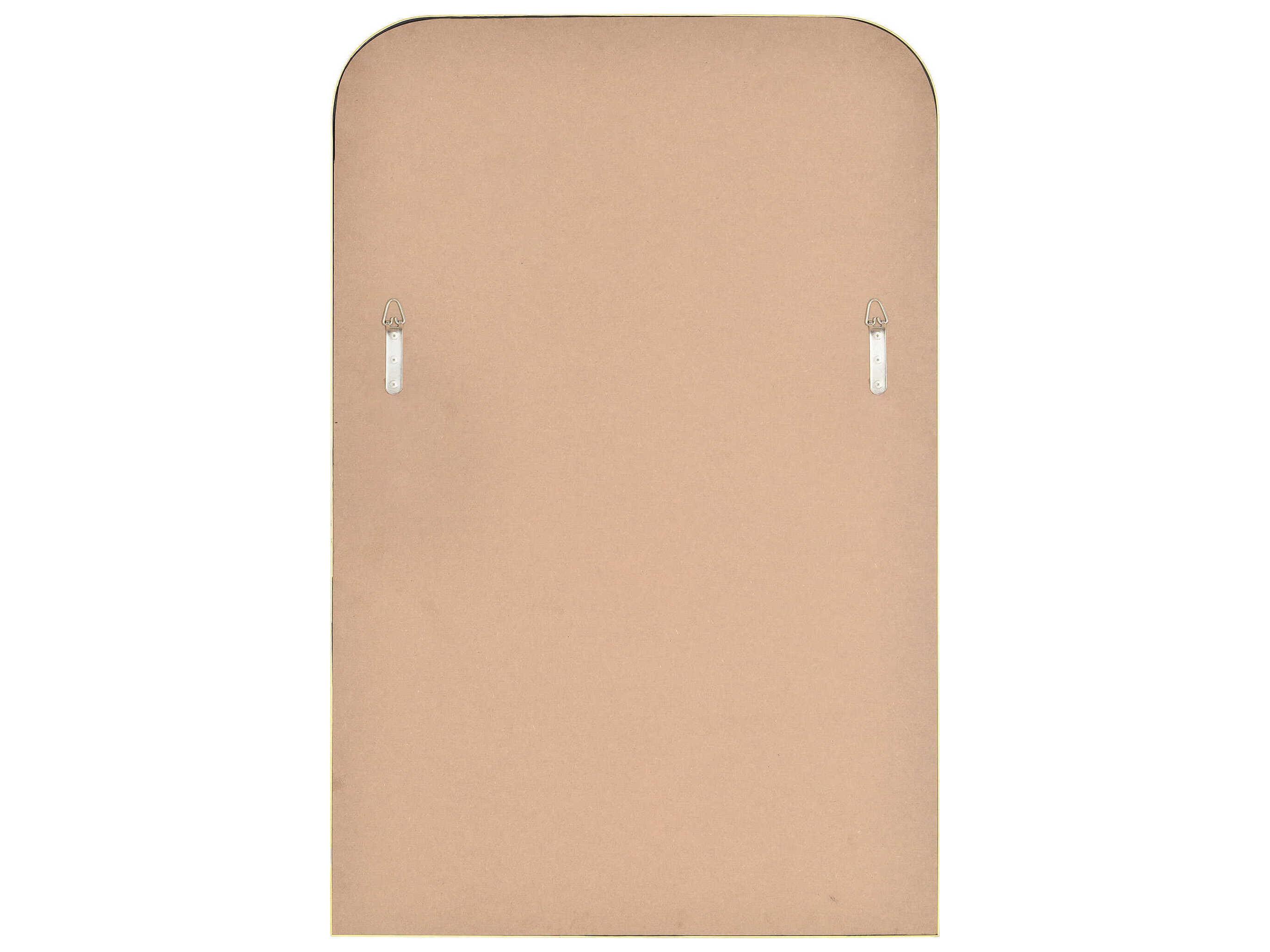 Renwil Merrimack Gold Rectangular Wall Mirror