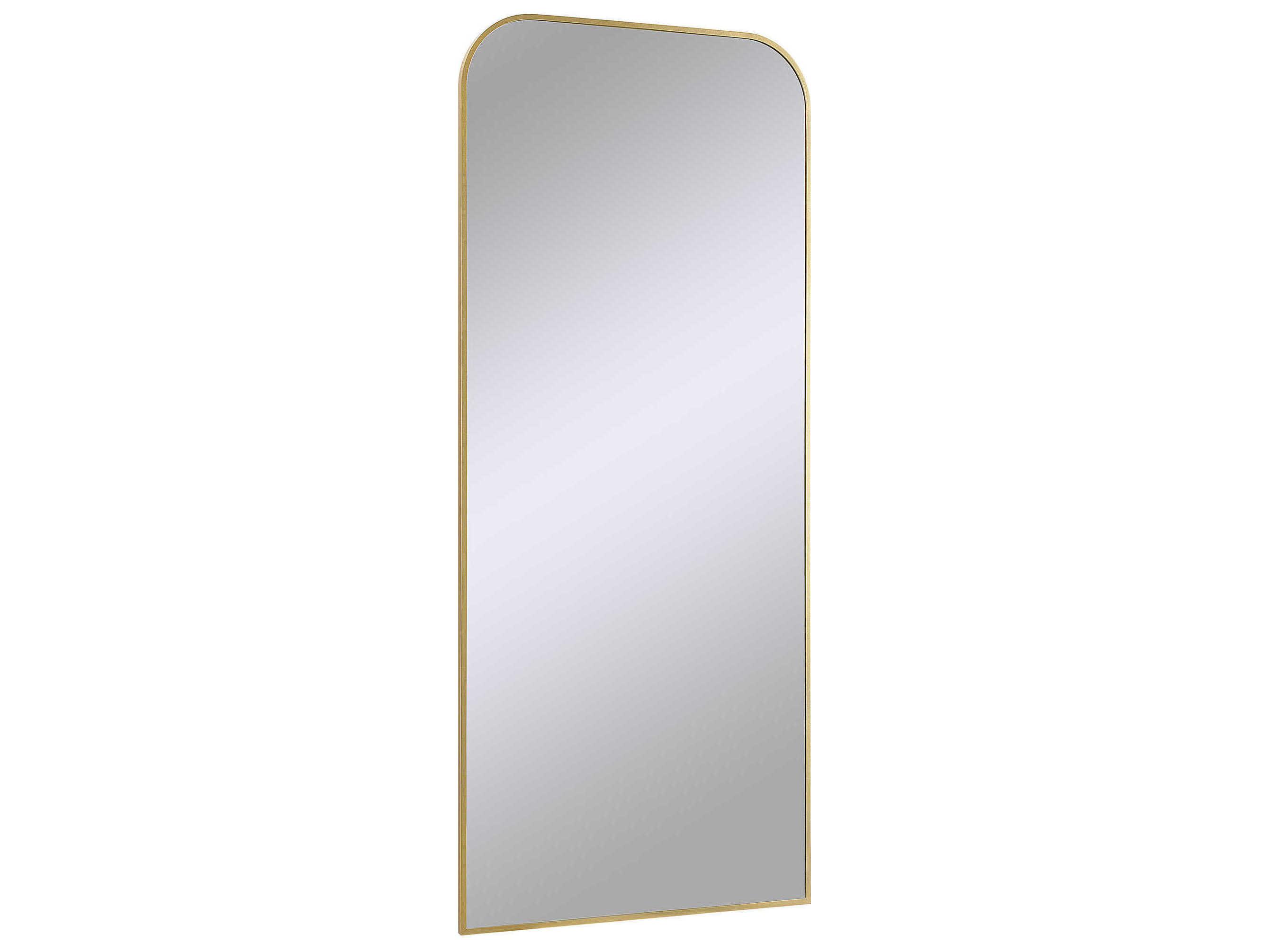 Renwil Meryem Gold Rectangular Wall Mirror
