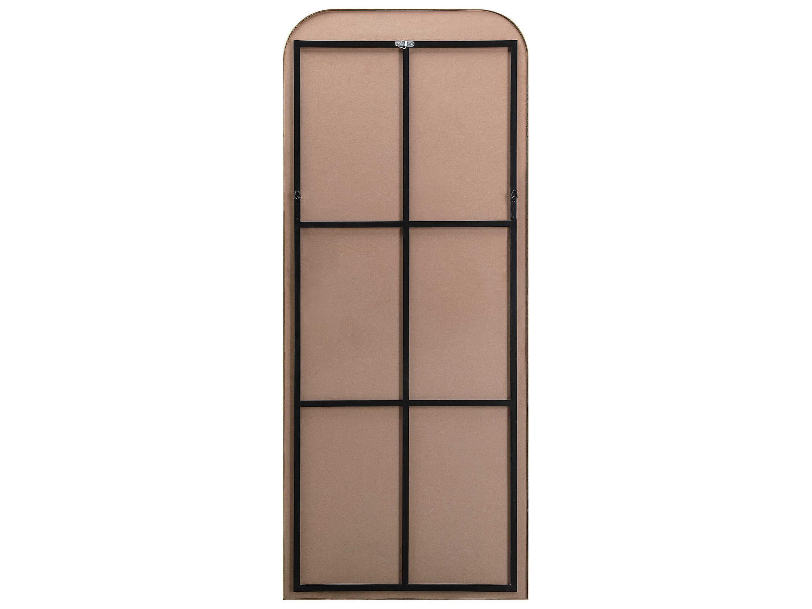 Renwil Meryem Gold Rectangular Wall Mirror