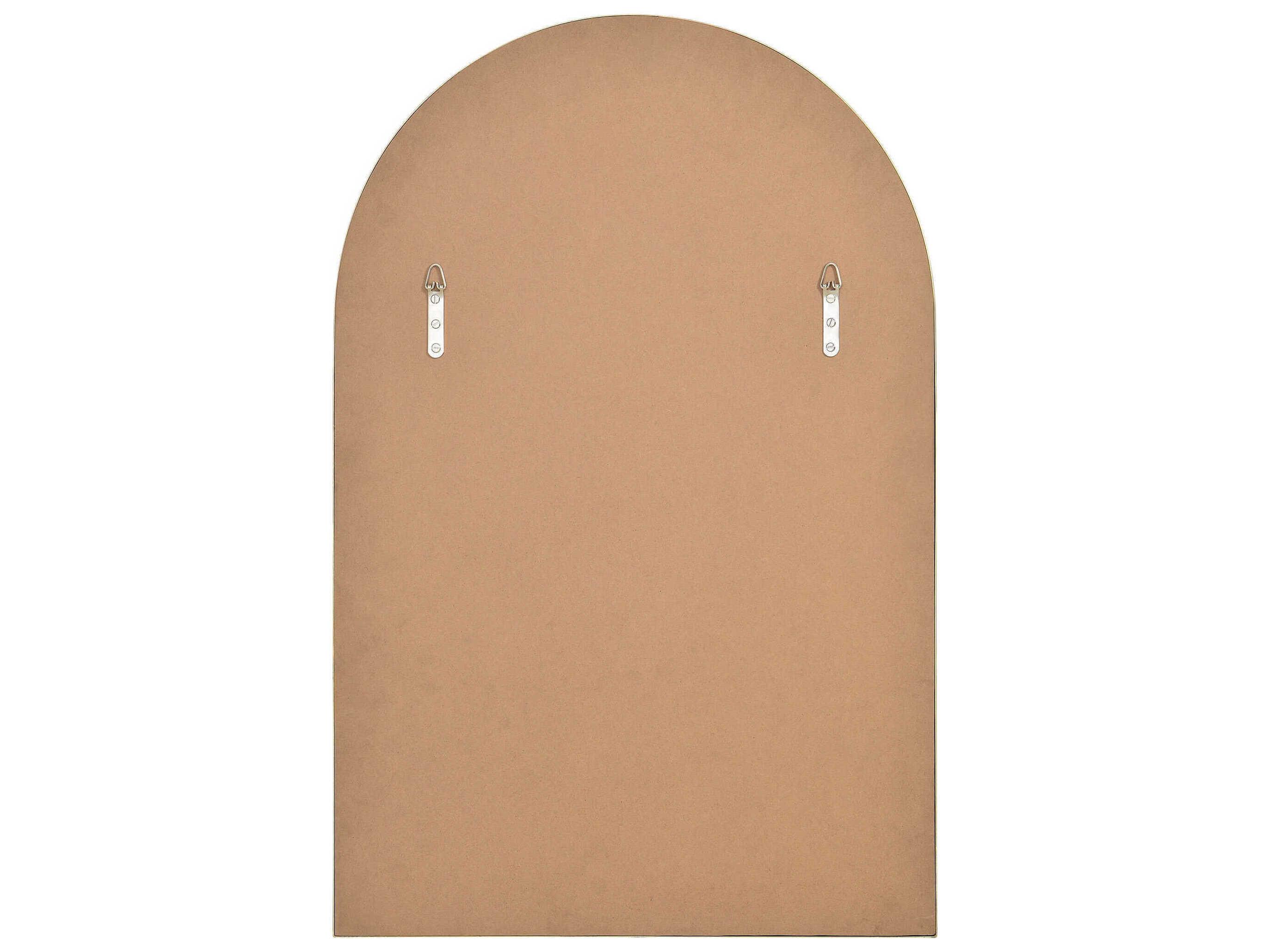 Renwil Durness Satin Brass Arch Wall Mirror