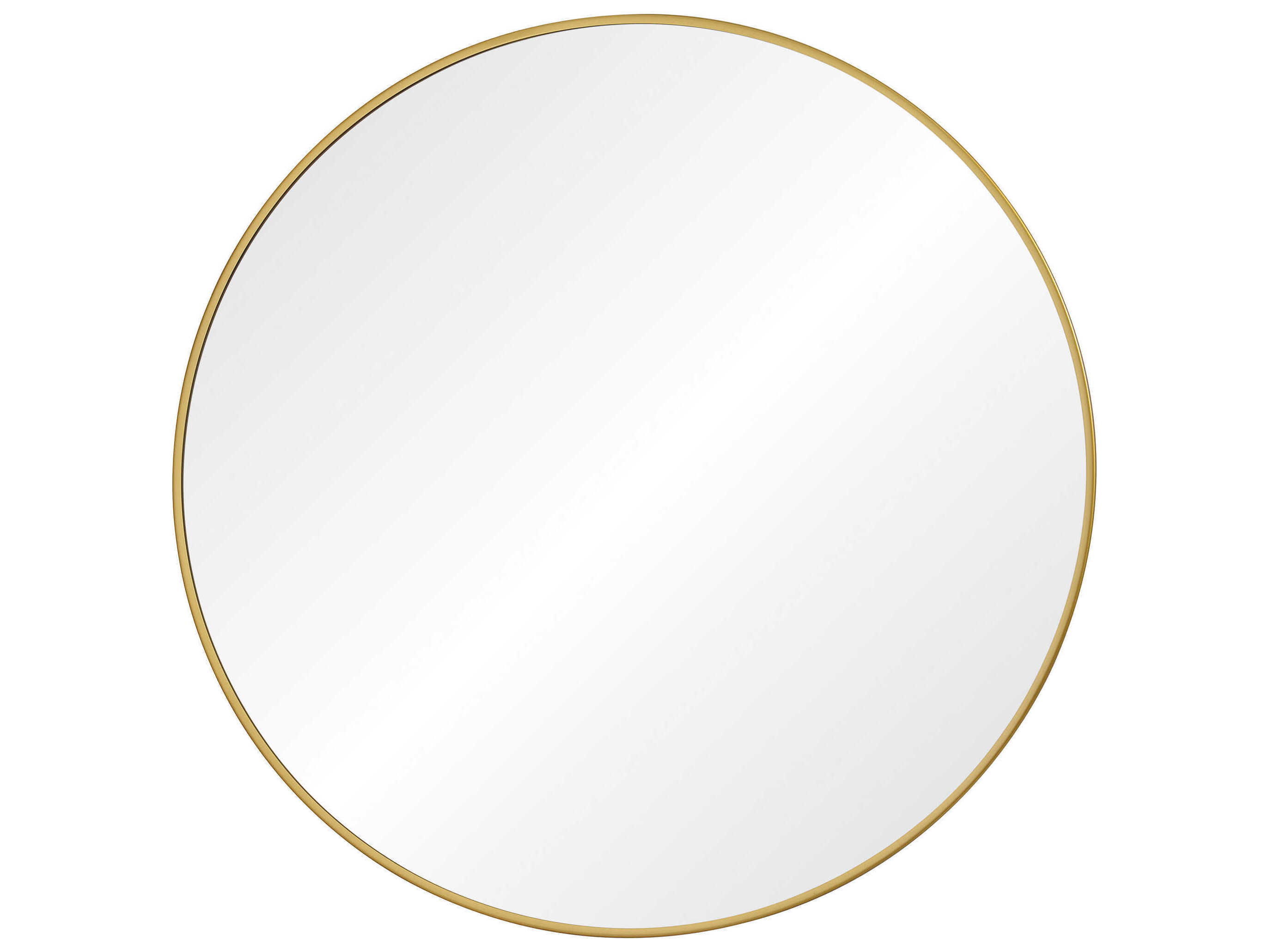 Renwil Alegre Gold Round Wall Mirror