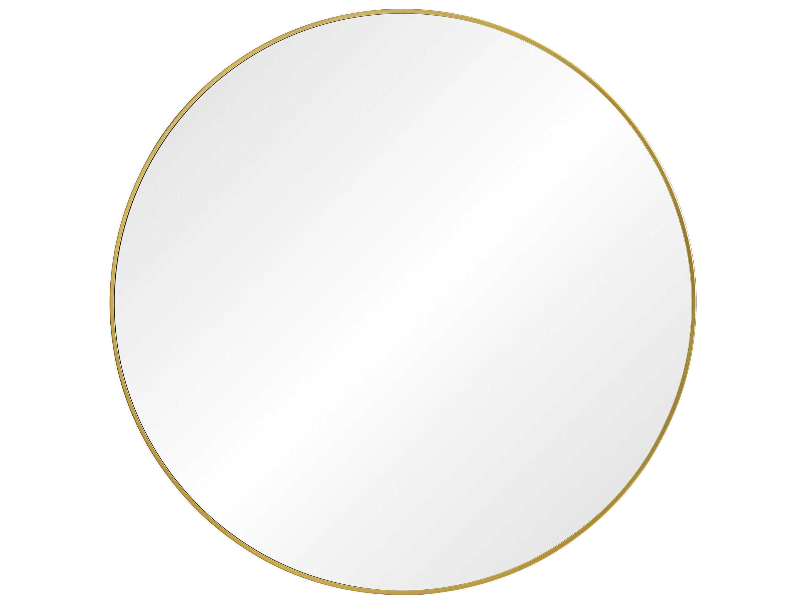 Renwil Fragoso Gold Round Wall Mirror