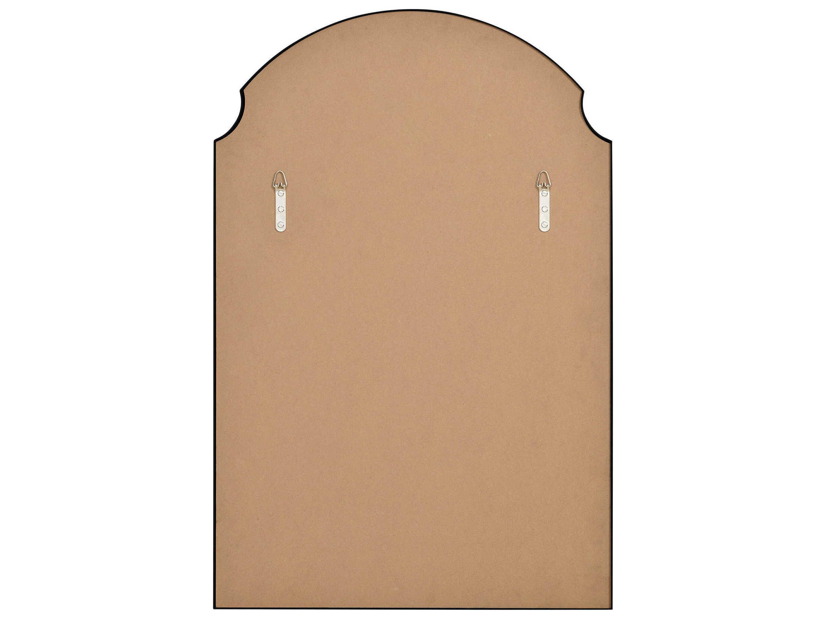 Renwil Asmara Matte Black Wall Mirror