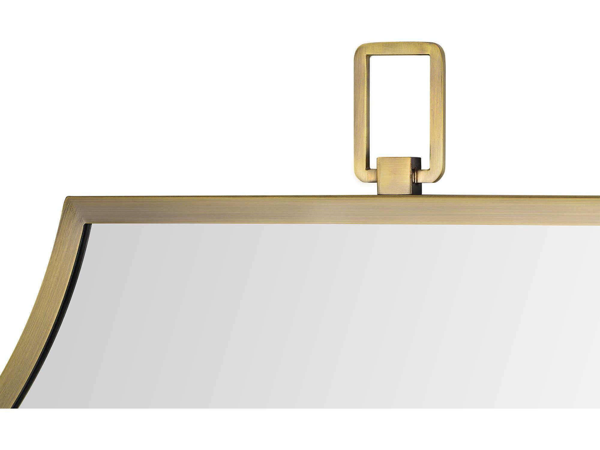 Renwil Calliope Antique Brushed Brass Wall Mirror