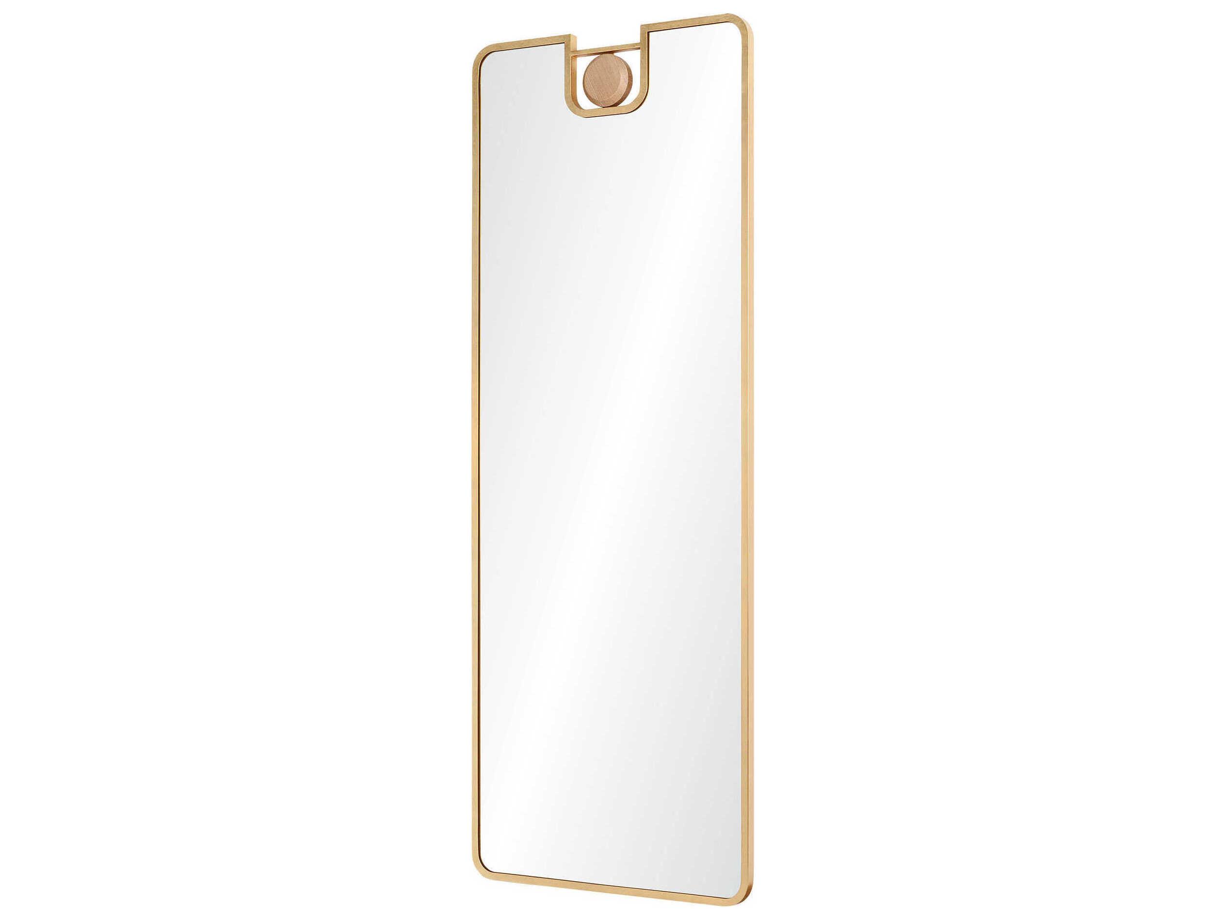 Renwil Kepler Gold Leaf Rectangular Wall Mirror