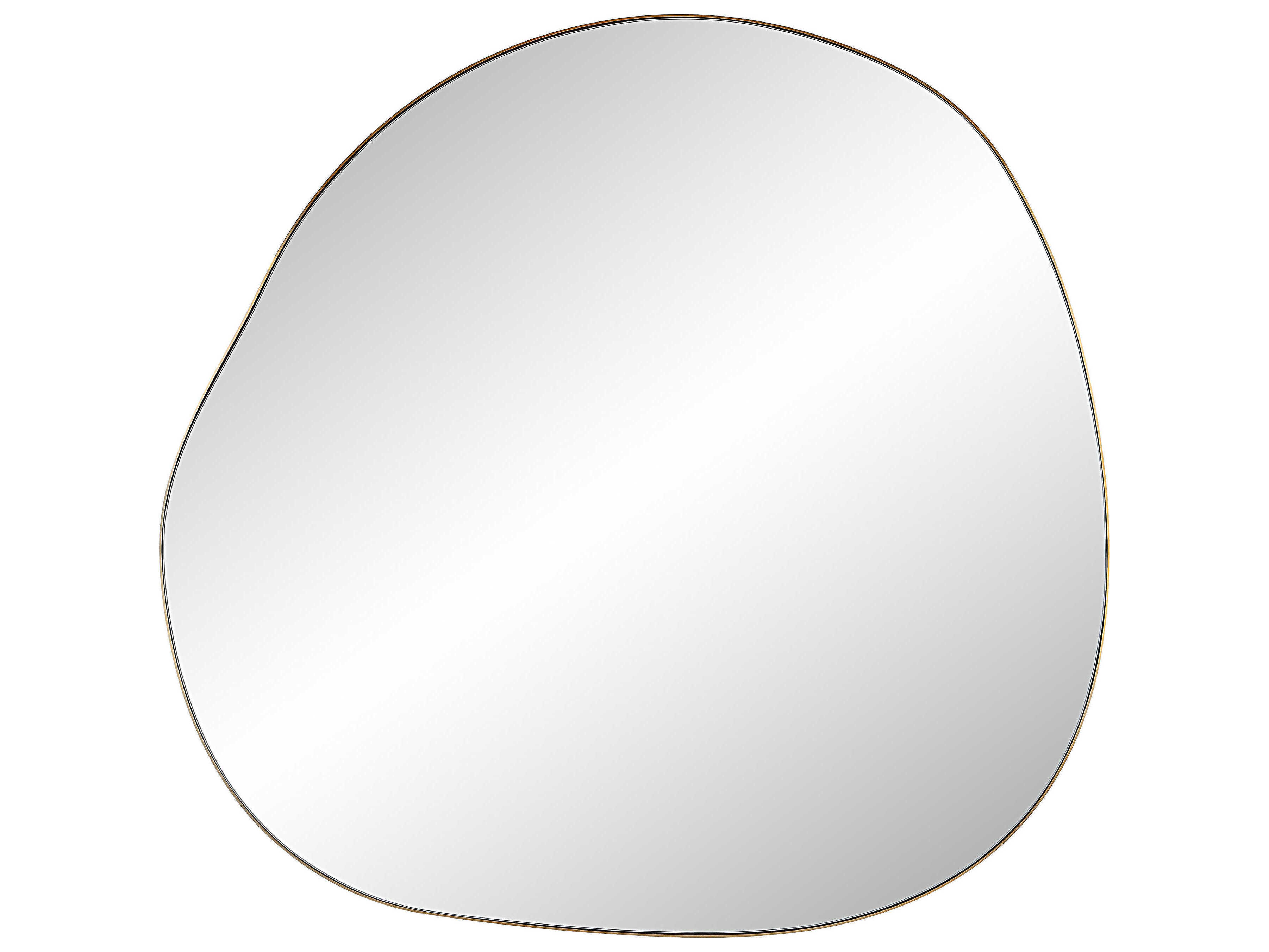 Renwil Peony Burnished Brass Wall Mirror