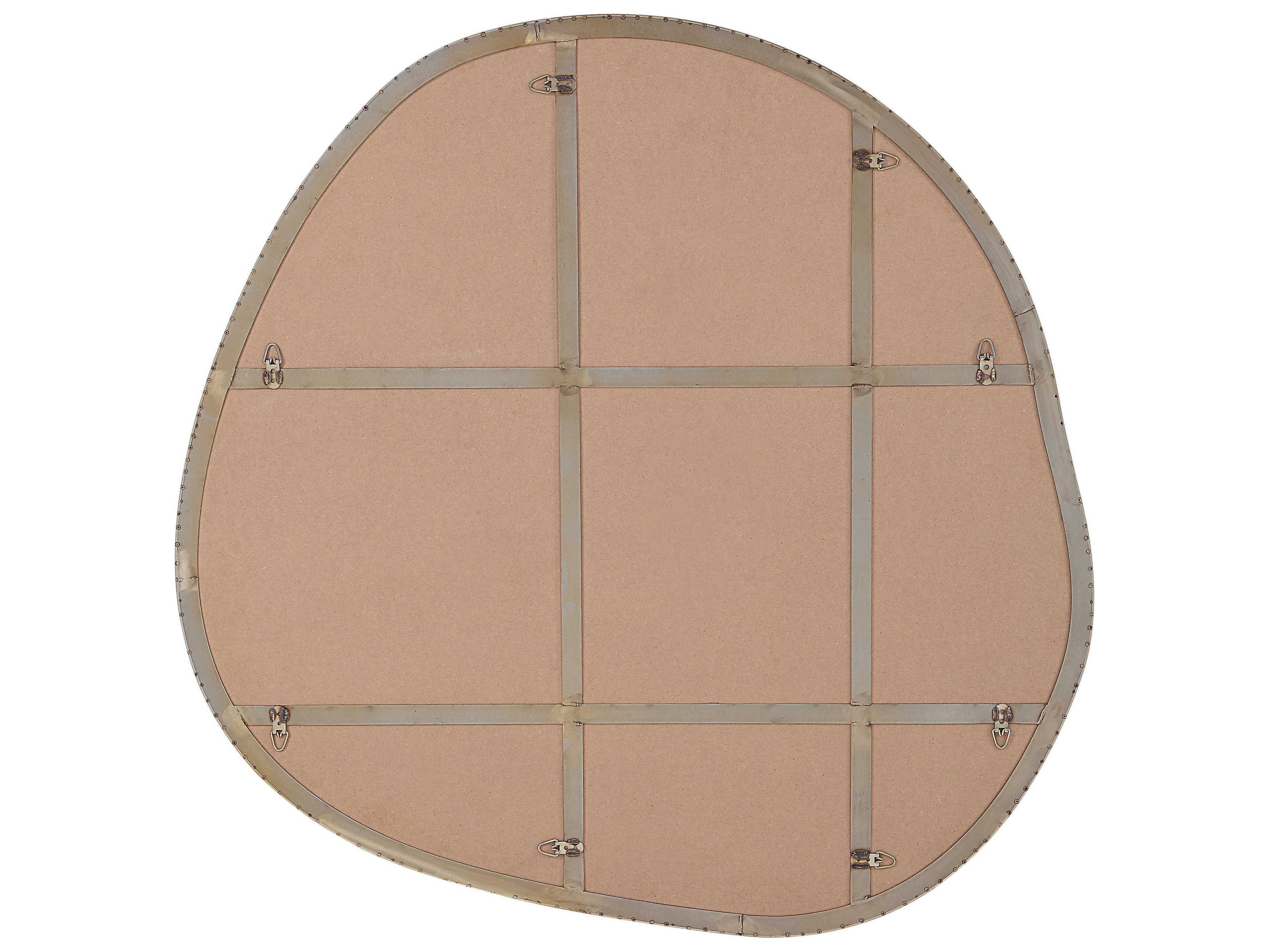 Renwil Peony Burnished Brass Wall Mirror