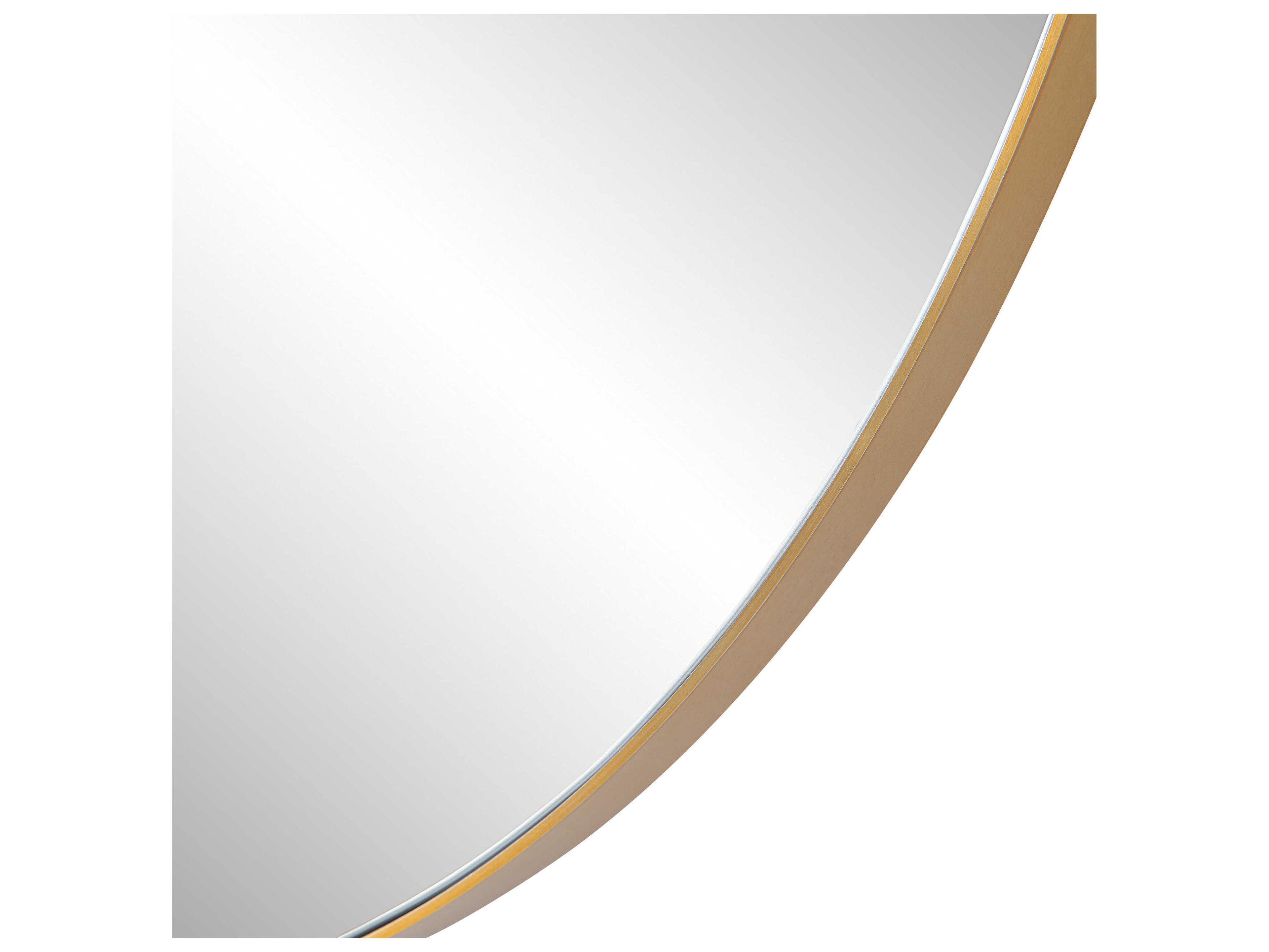 Renwil Peony Burnished Brass Wall Mirror