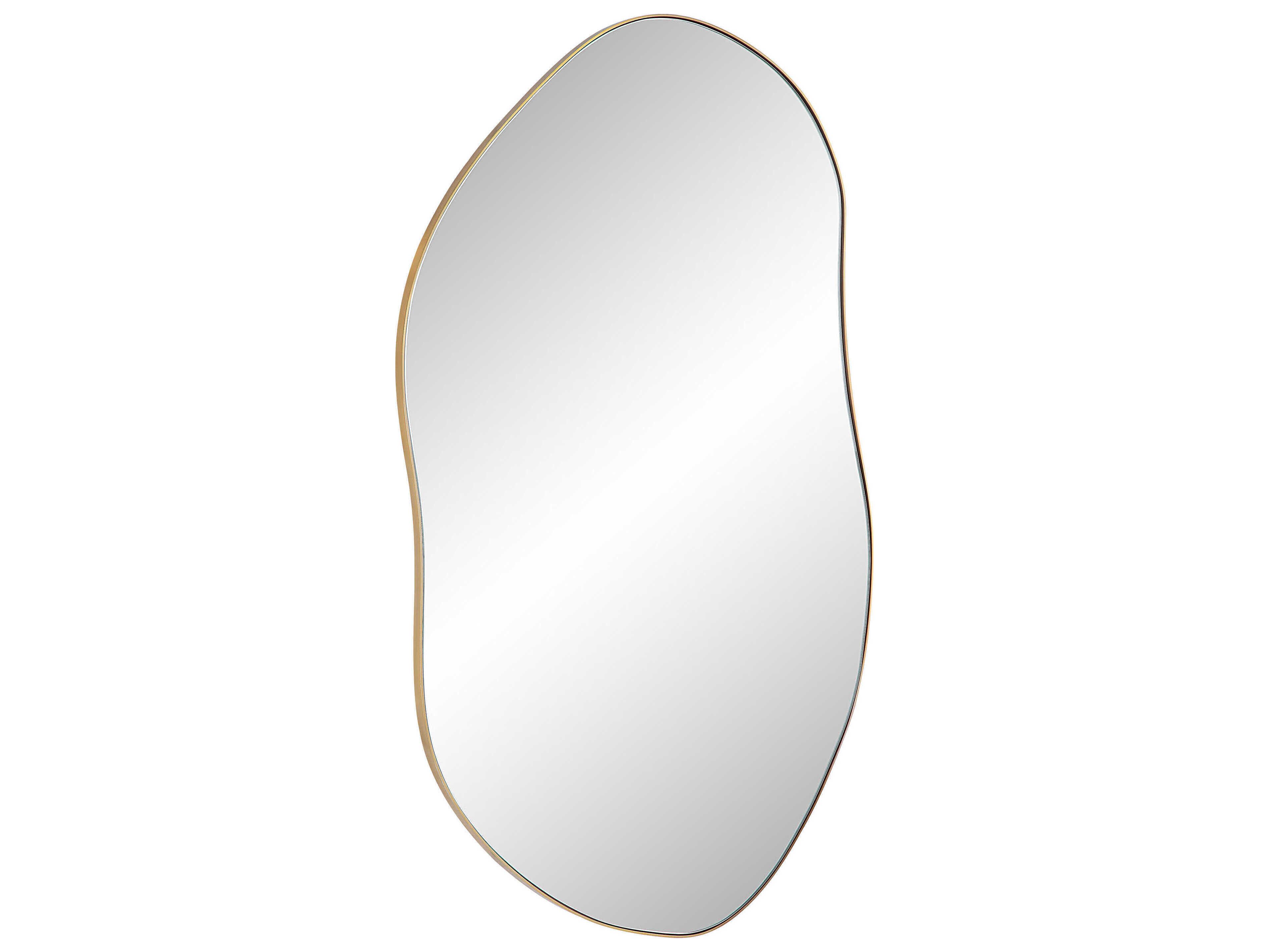 Renwil Noria Burnished Brass Wall Mirror