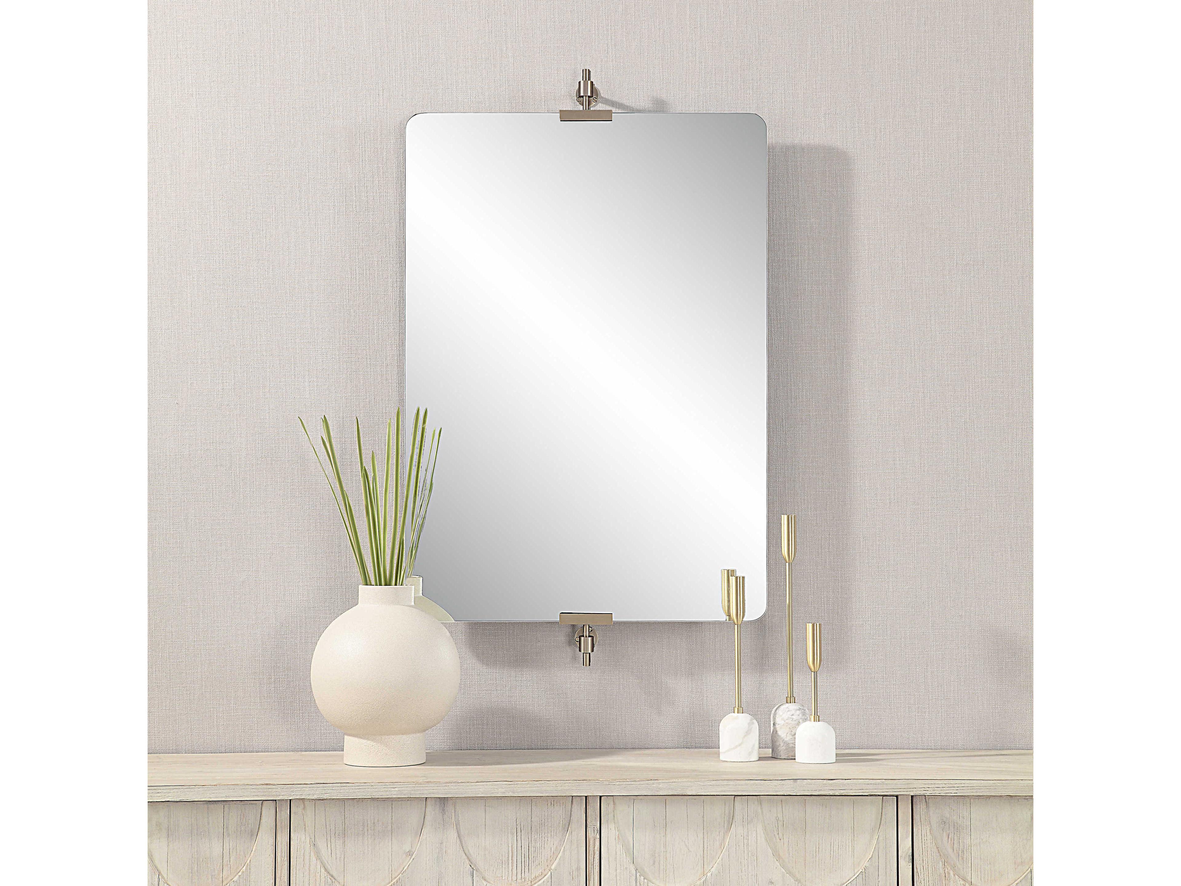 Renwil Sodalite Rectangular Wall Mirror