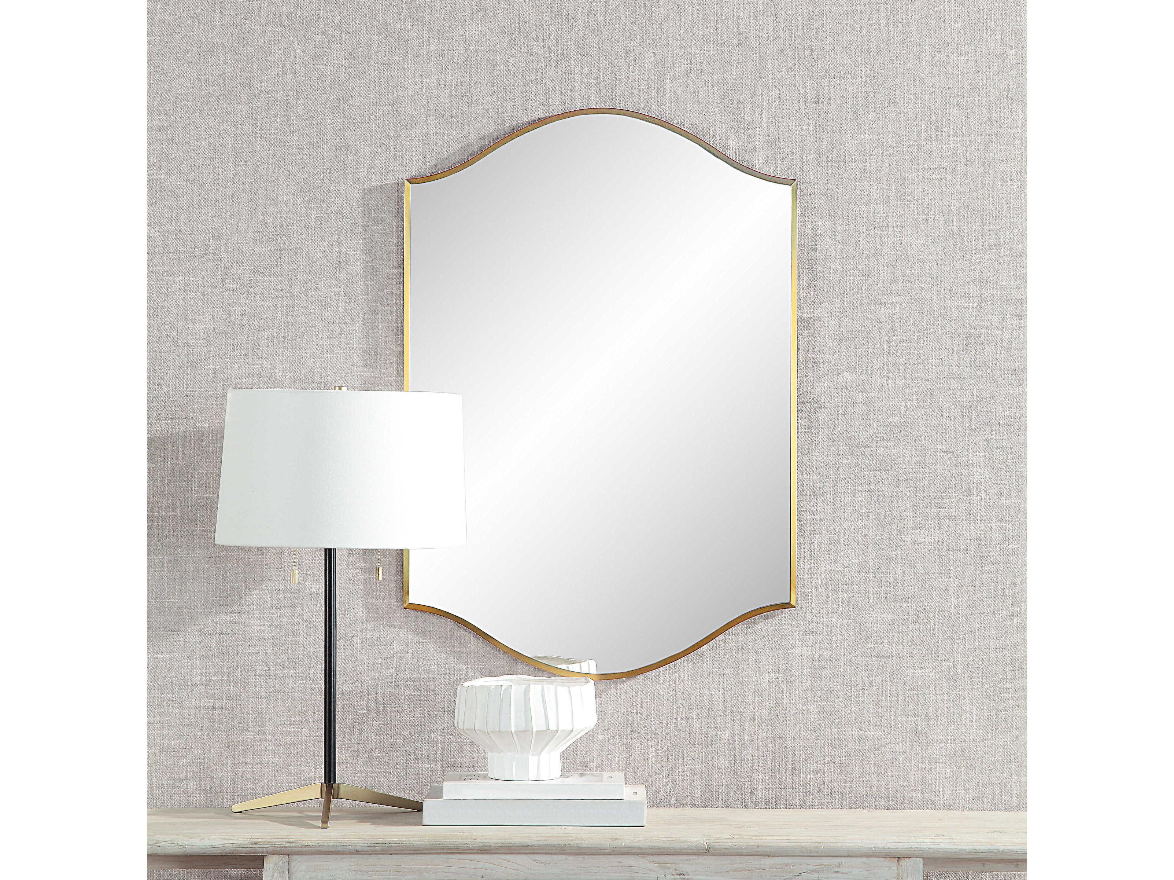 Renwil Florianne Champagne Wall Mirror