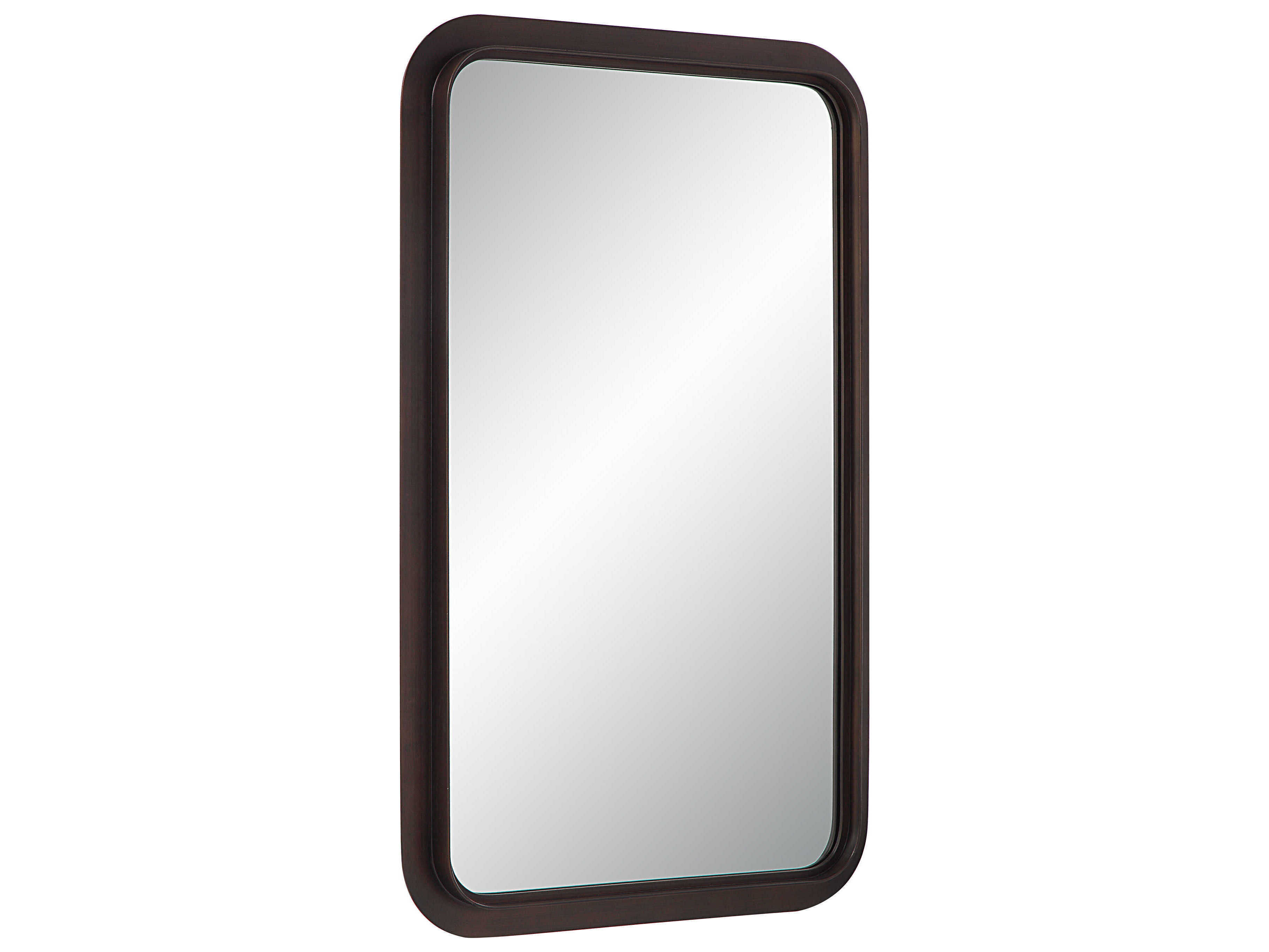 Renwil Almere Dark Antique Bronze Rectangular Wall Mirror