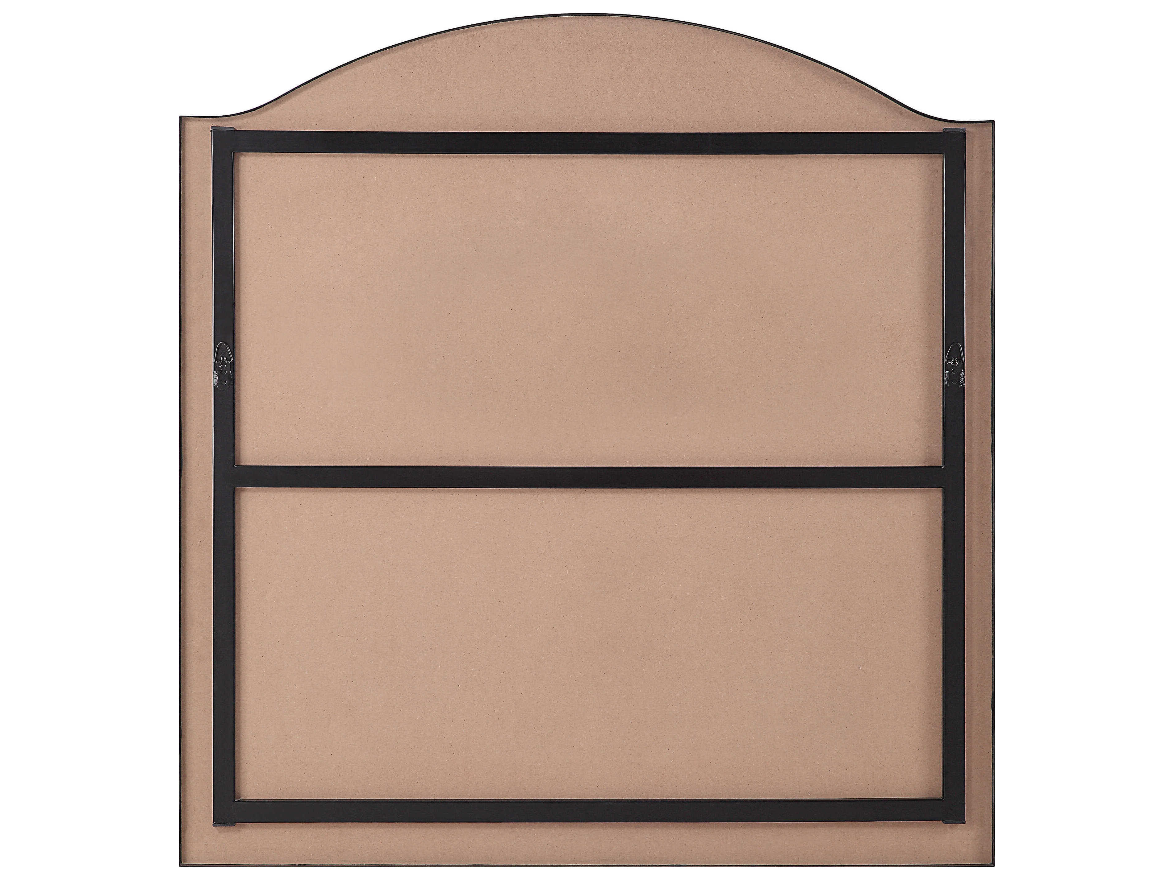 Renwil Bandon Matte Black Wall Mirror