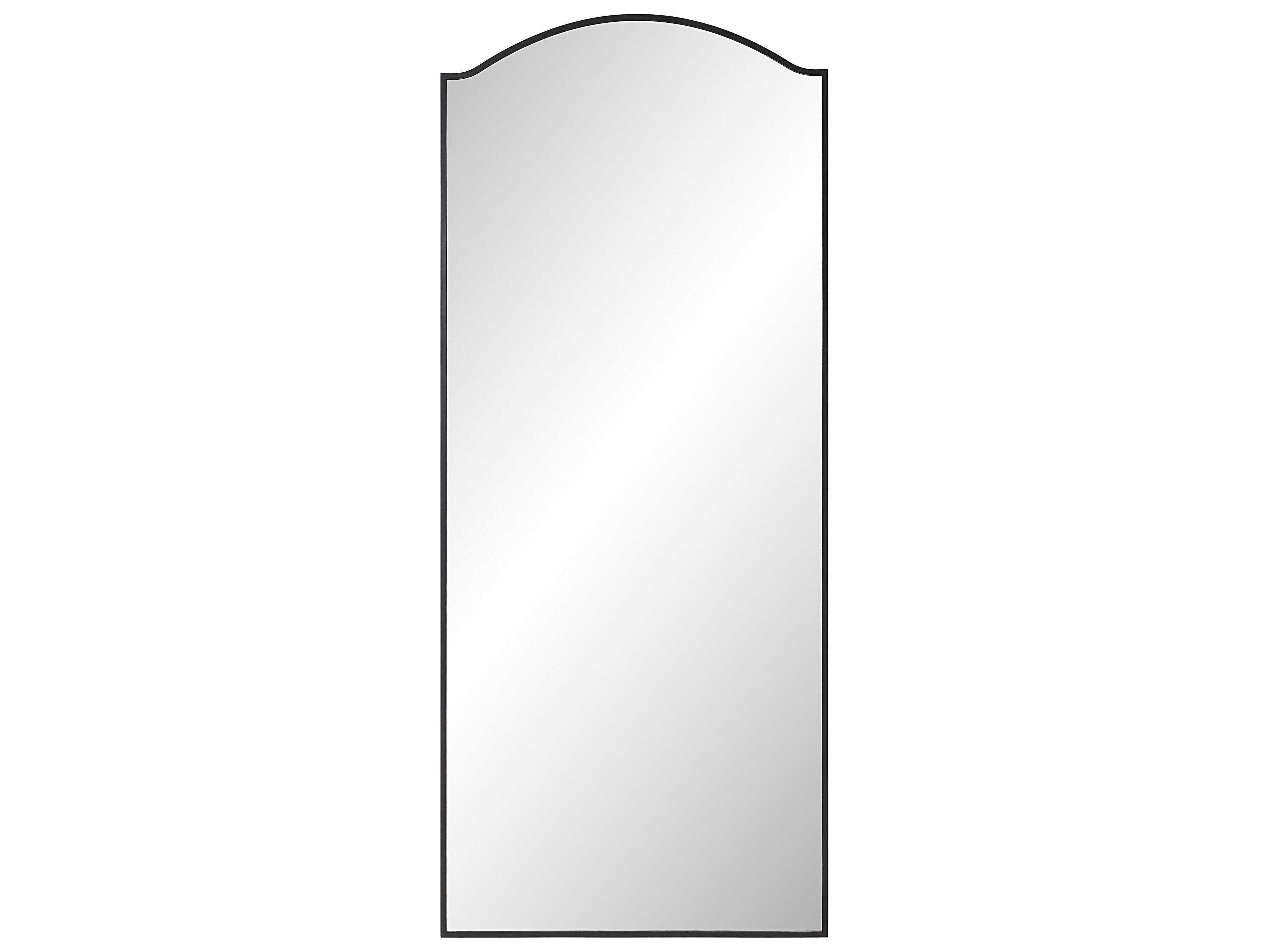 Renwil Balina Matte Black Wall Mirror