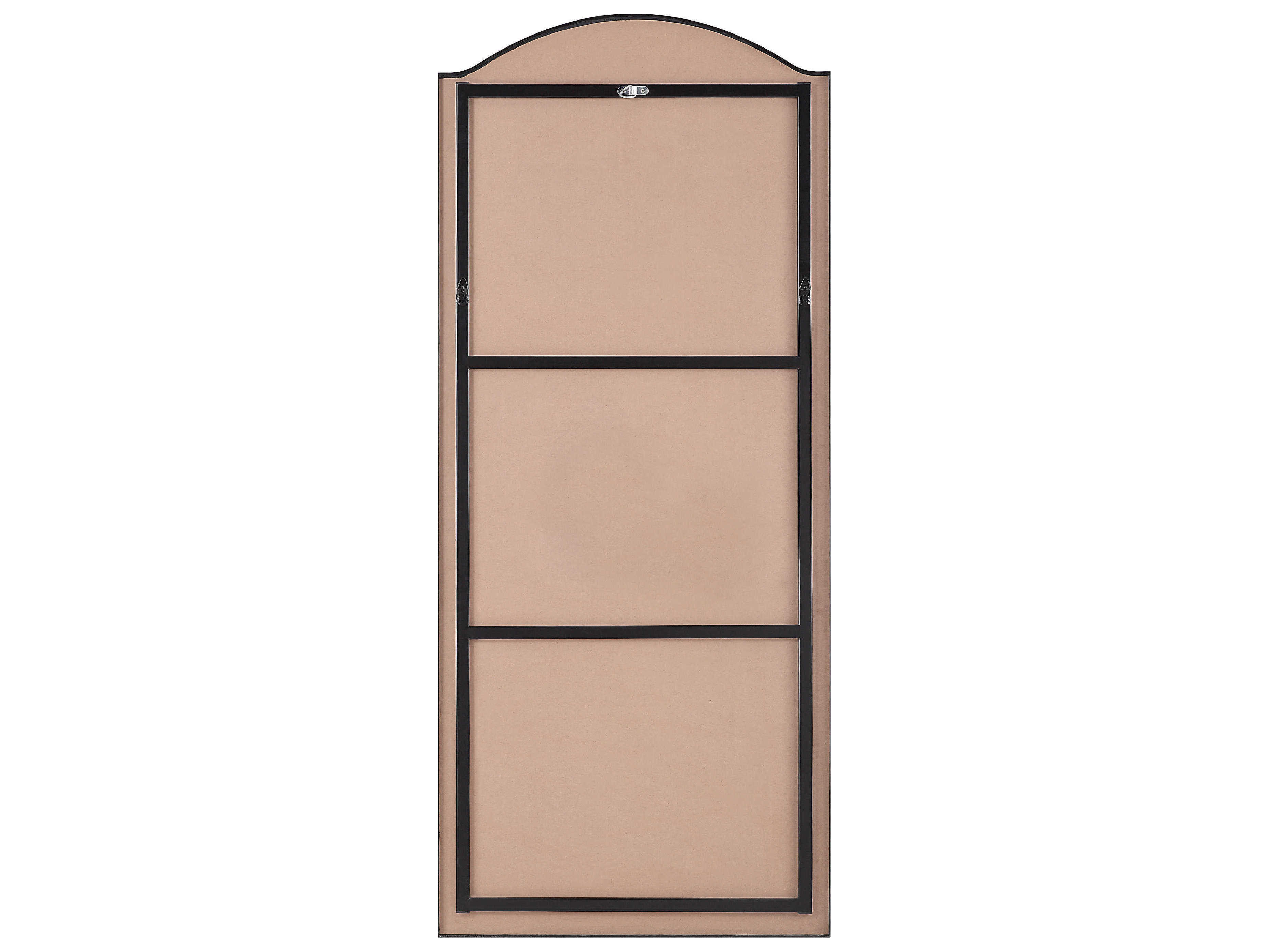 Renwil Balina Matte Black Wall Mirror