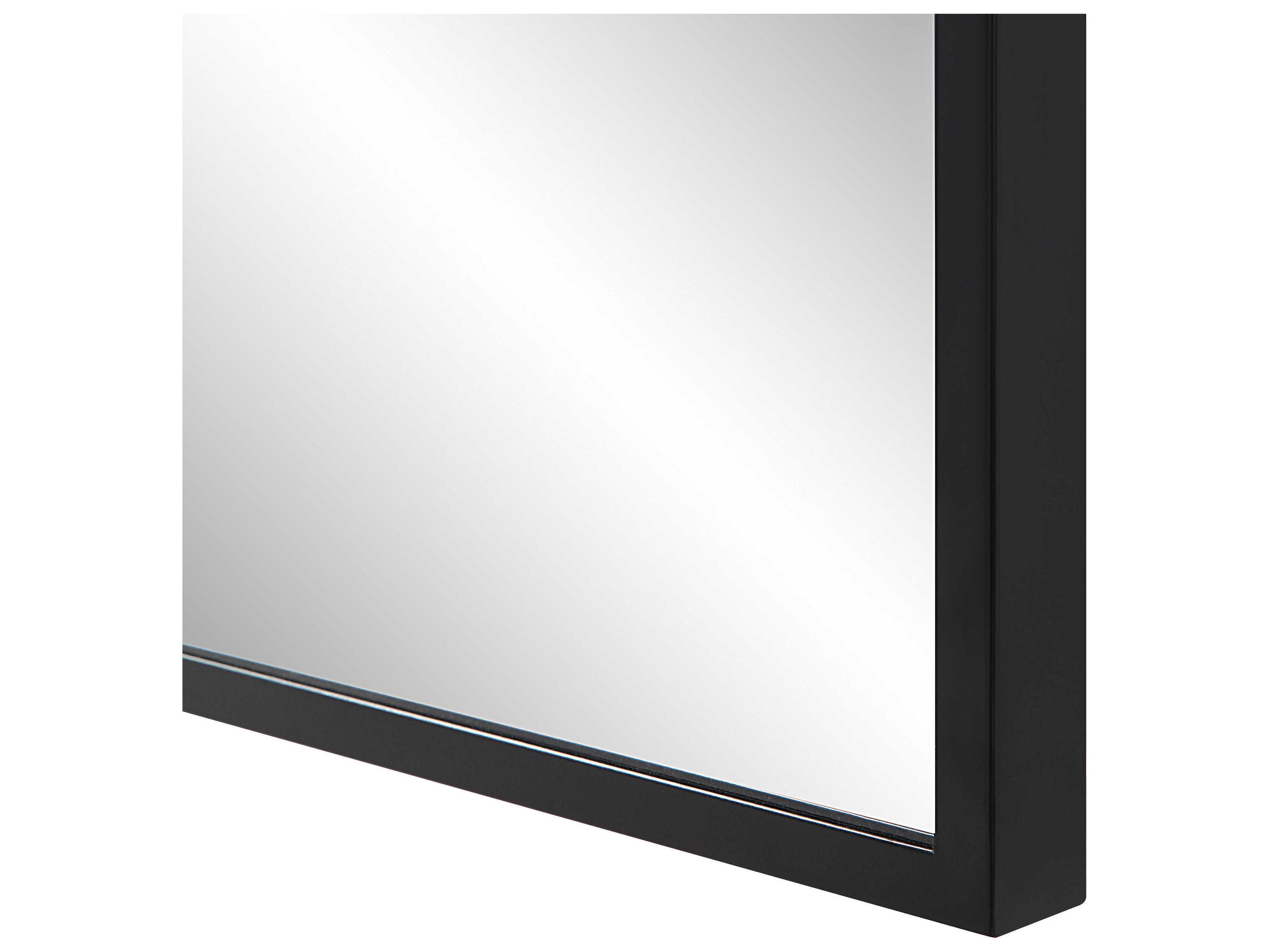 Renwil Balina Matte Black Wall Mirror
