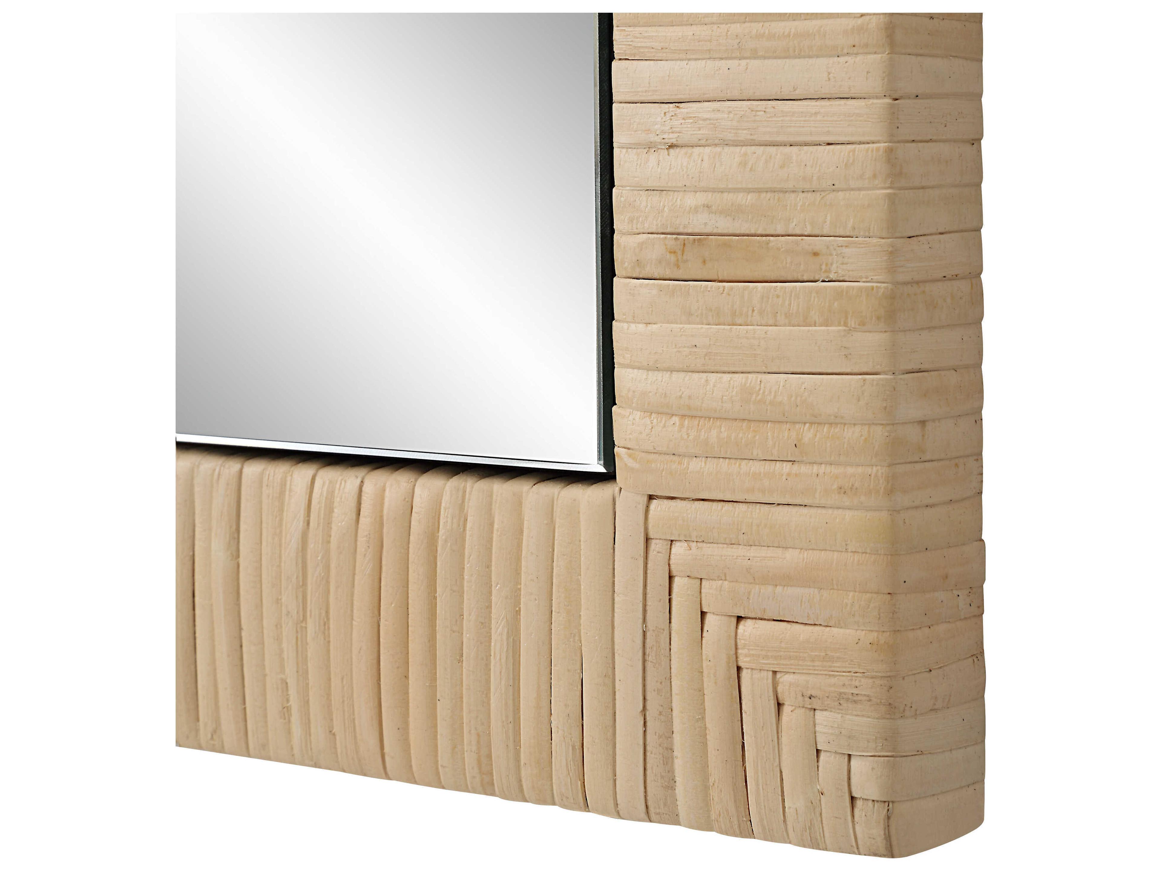 Renwil Tally Natural Wall Mirror