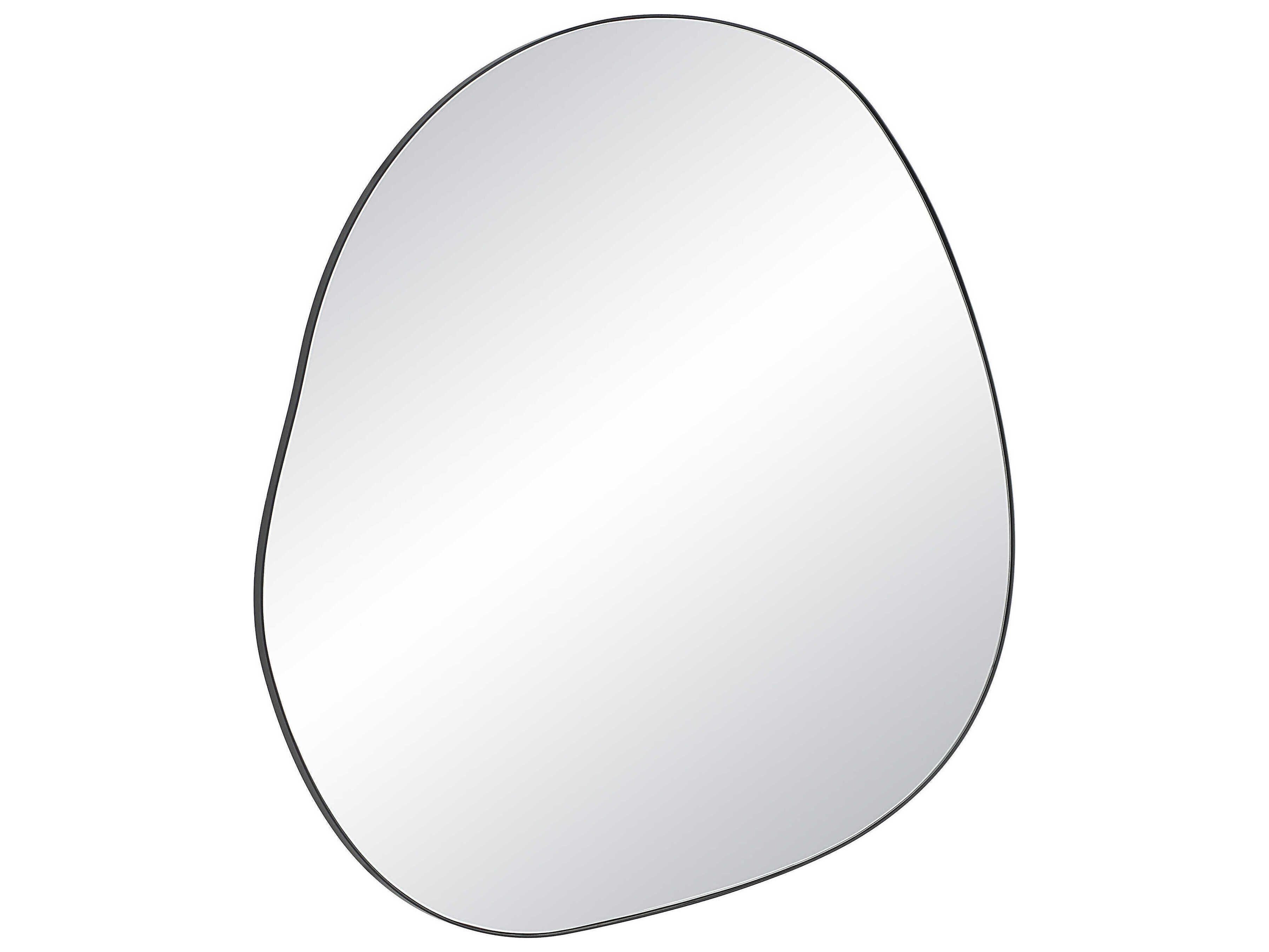 Renwil Dolly Matte Black Wall Mirror