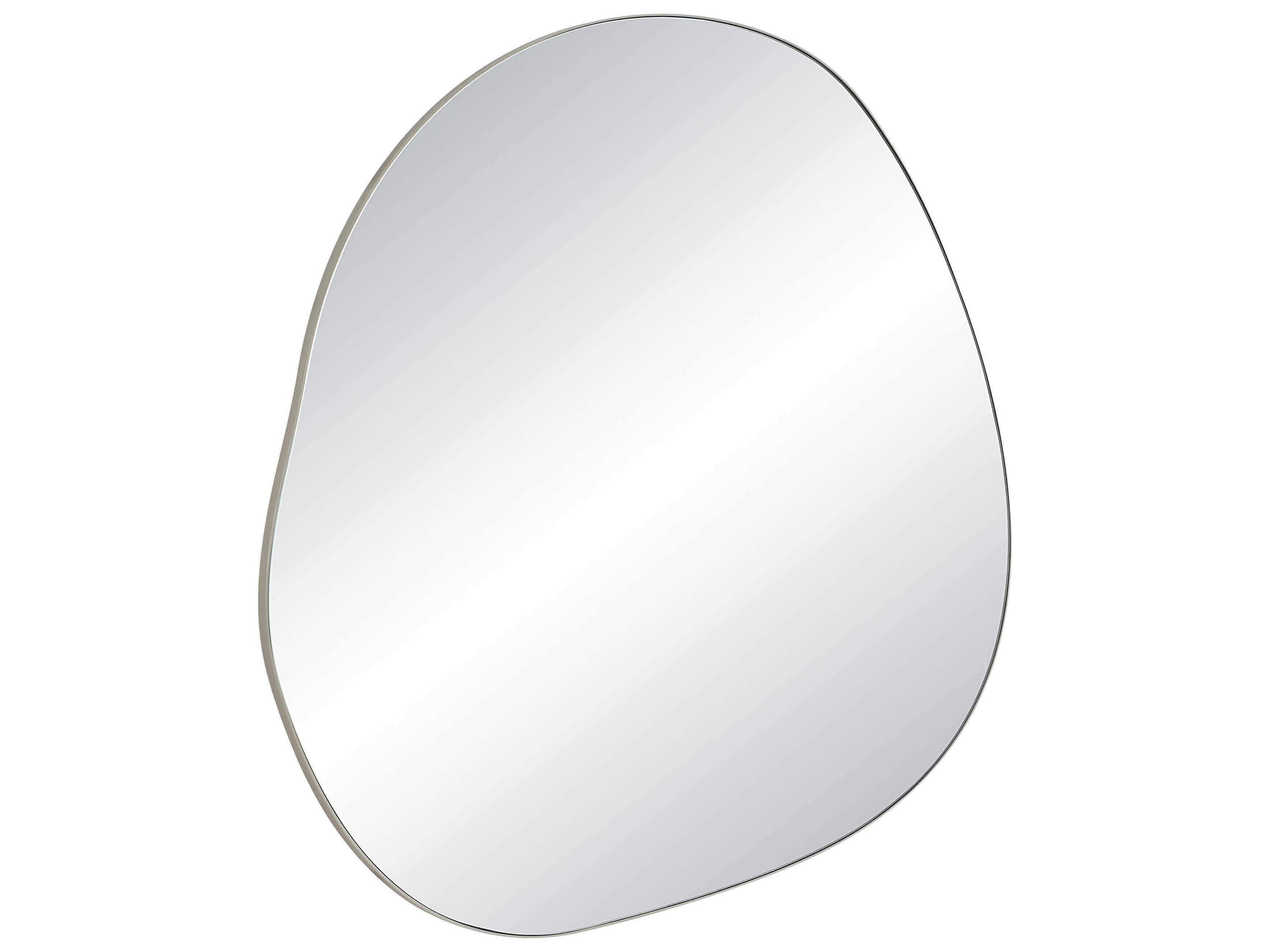 Renwil Donna Brushed Matte Satin Nickel Wall Mirror