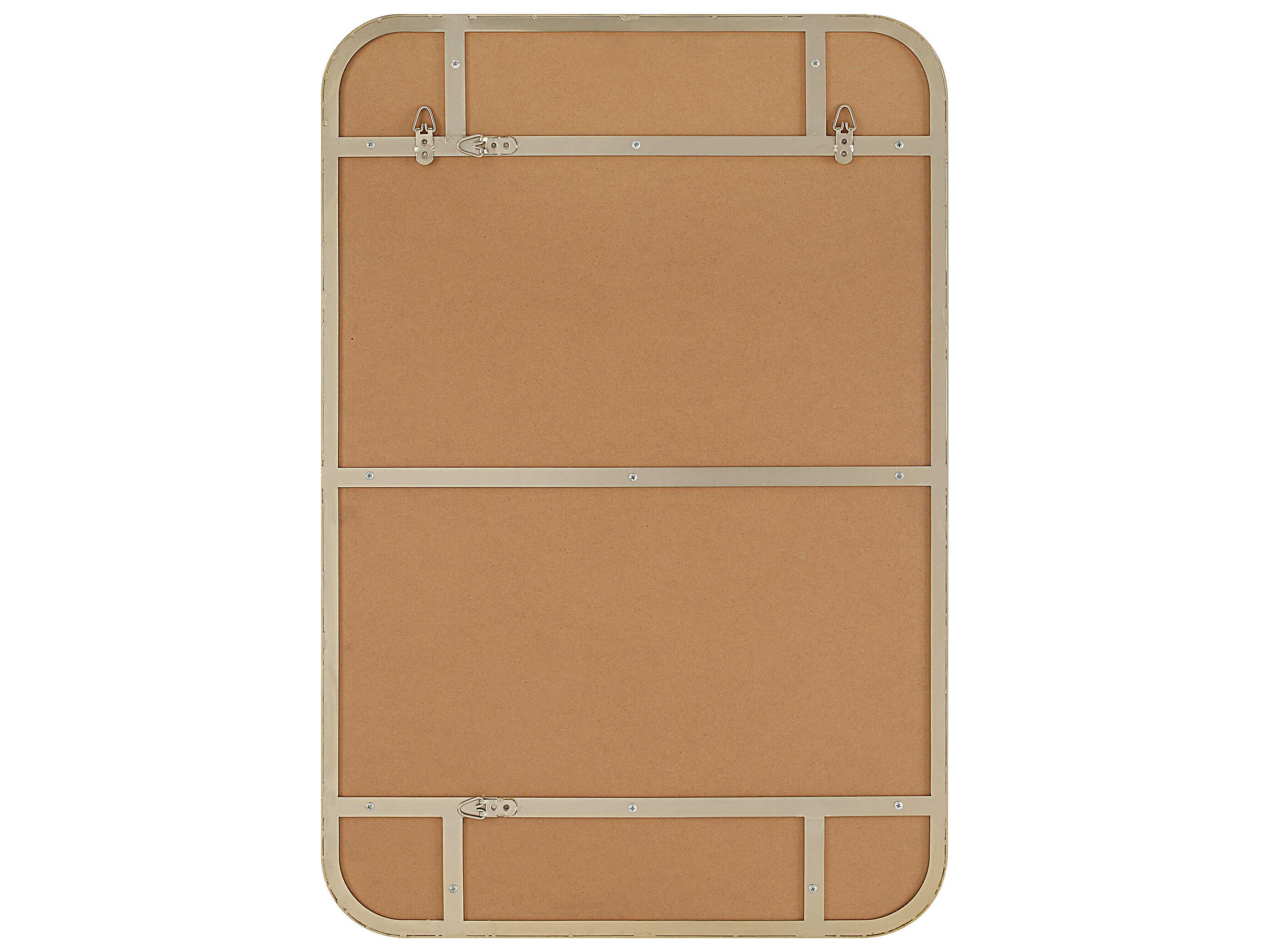 Renwil Vesey Champagne Rectangular Wall Mirror