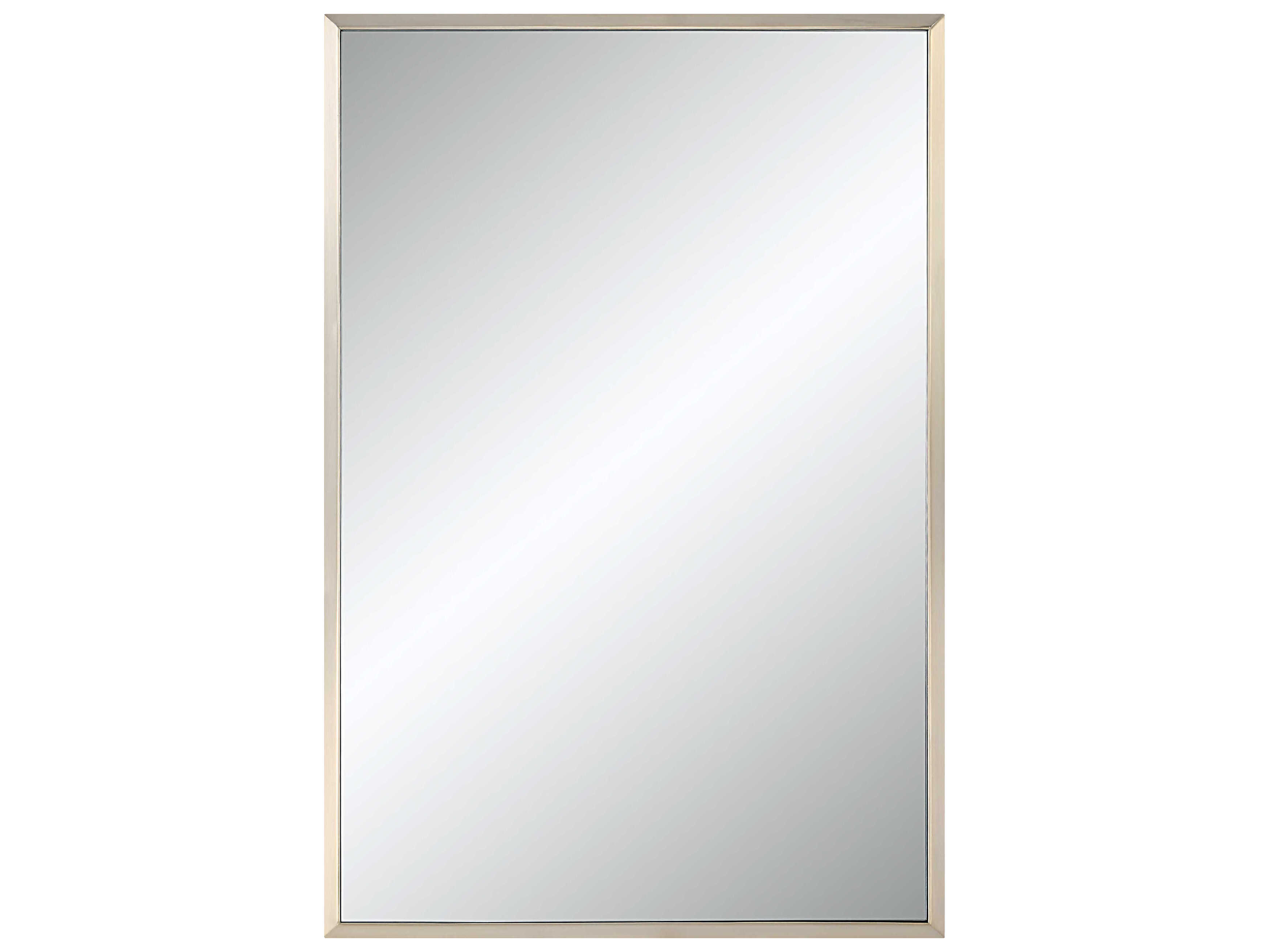 Renwil Pia Champagne Rectangular Wall Mirror
