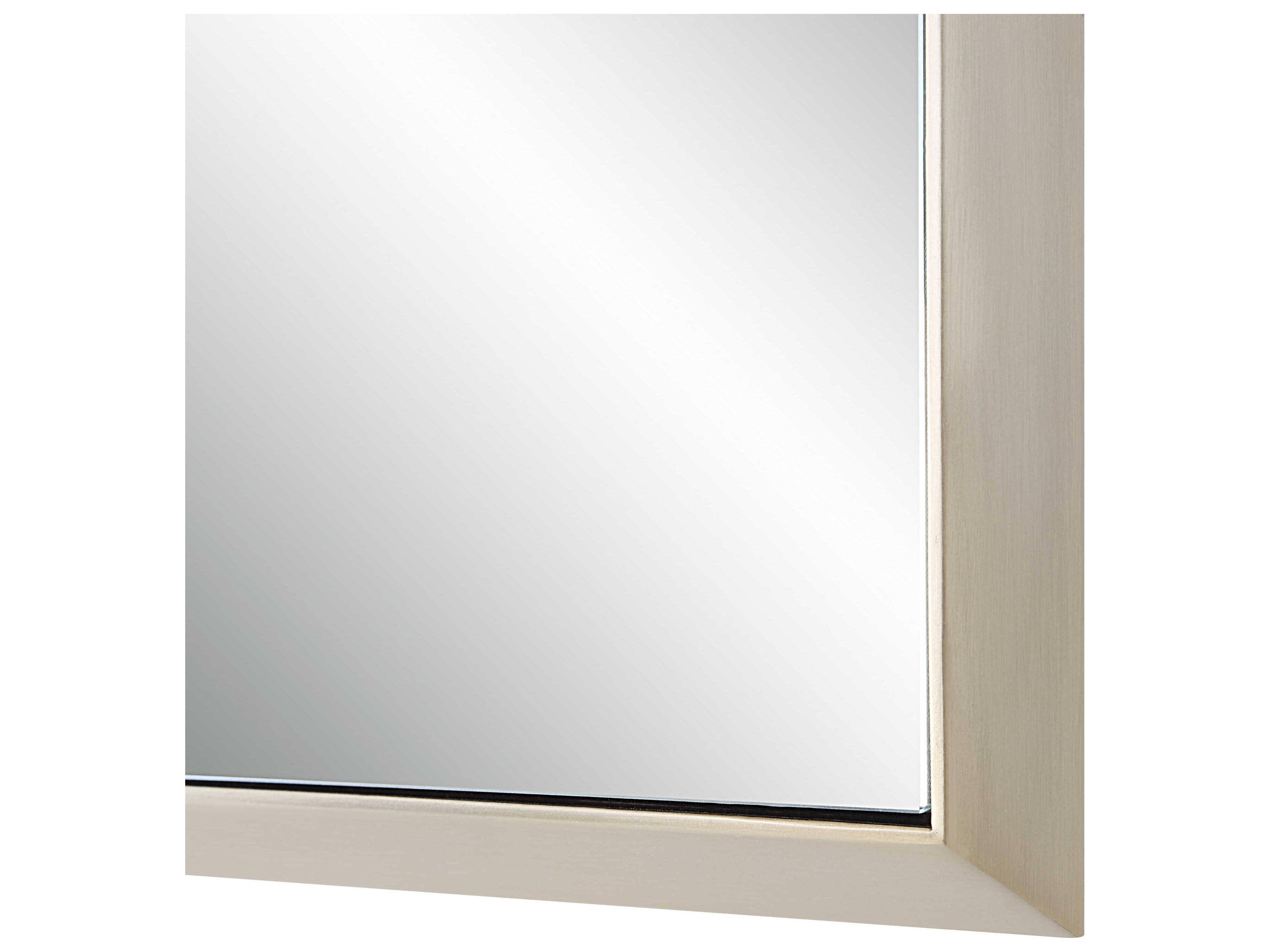 Renwil Pia Champagne Rectangular Wall Mirror