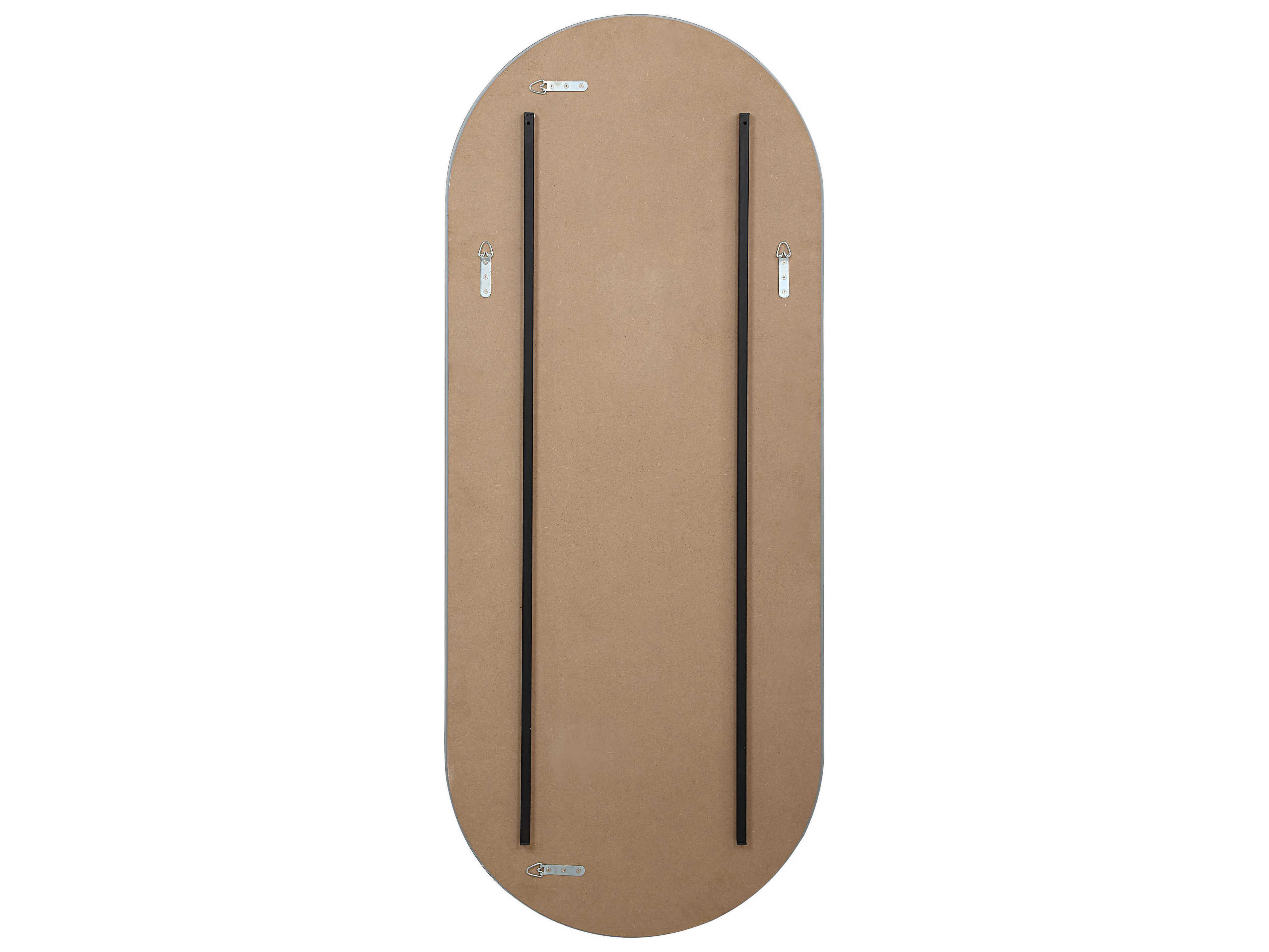 Renwil Kastelli Grey Oval Wall Mirror