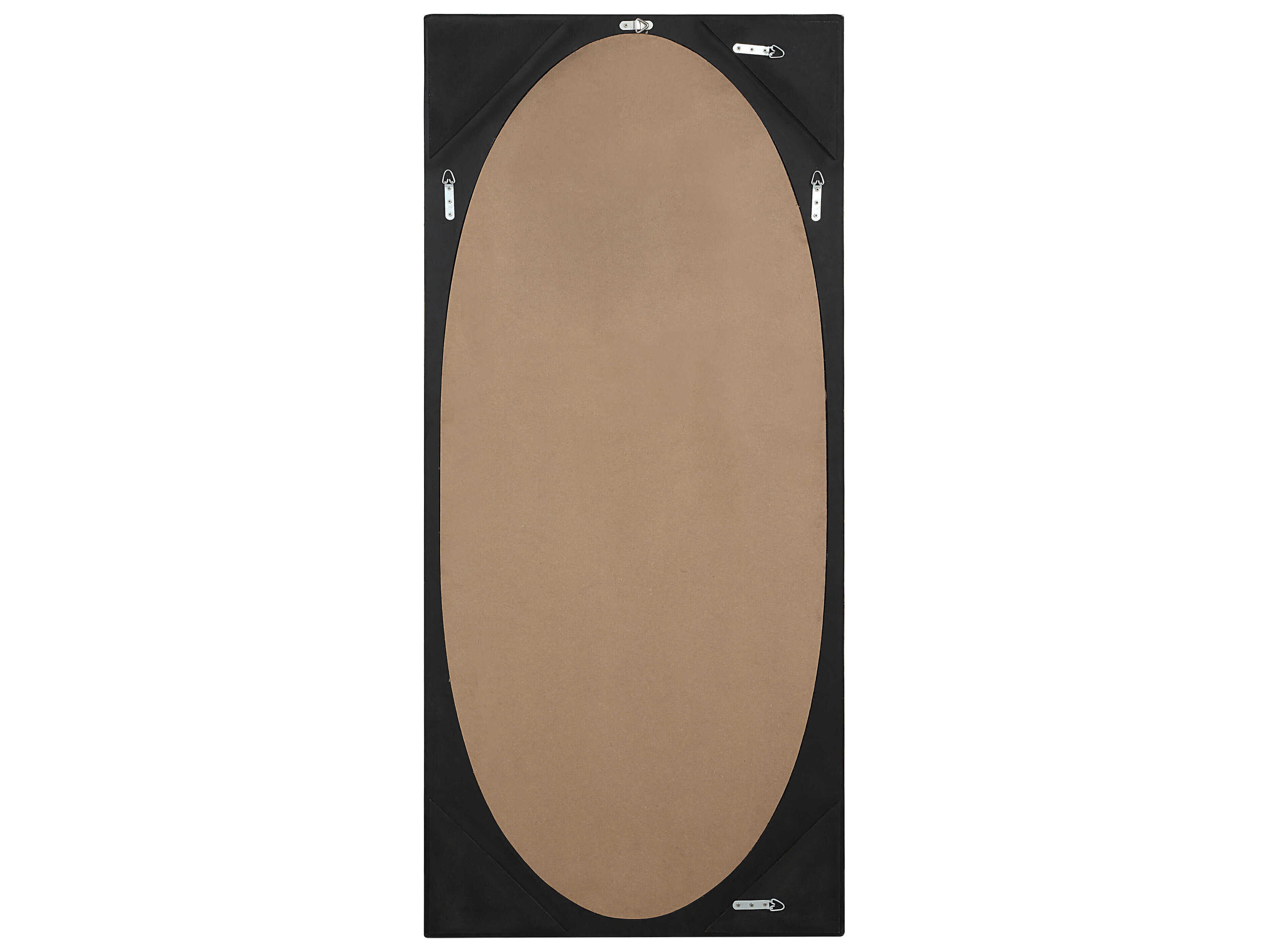 Renwil Sitia Walnut Rectangular Wall Mirror