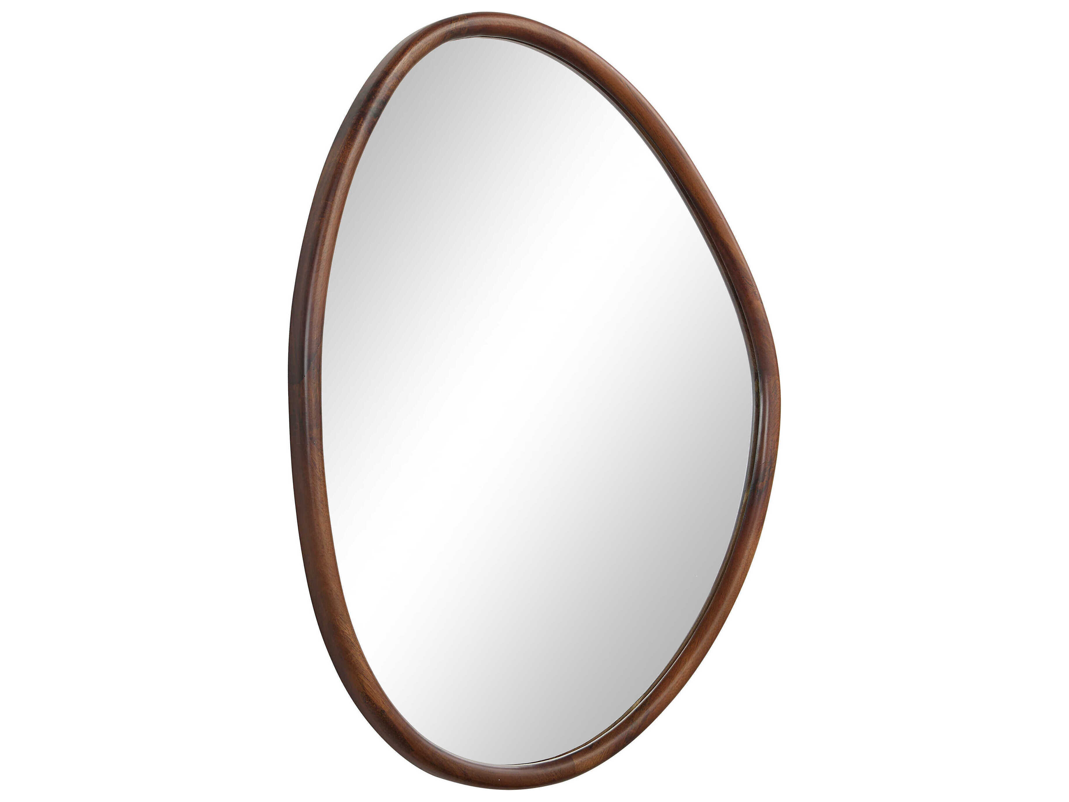 Renwil Tivoli Walnut Wall Mirror Set of 2