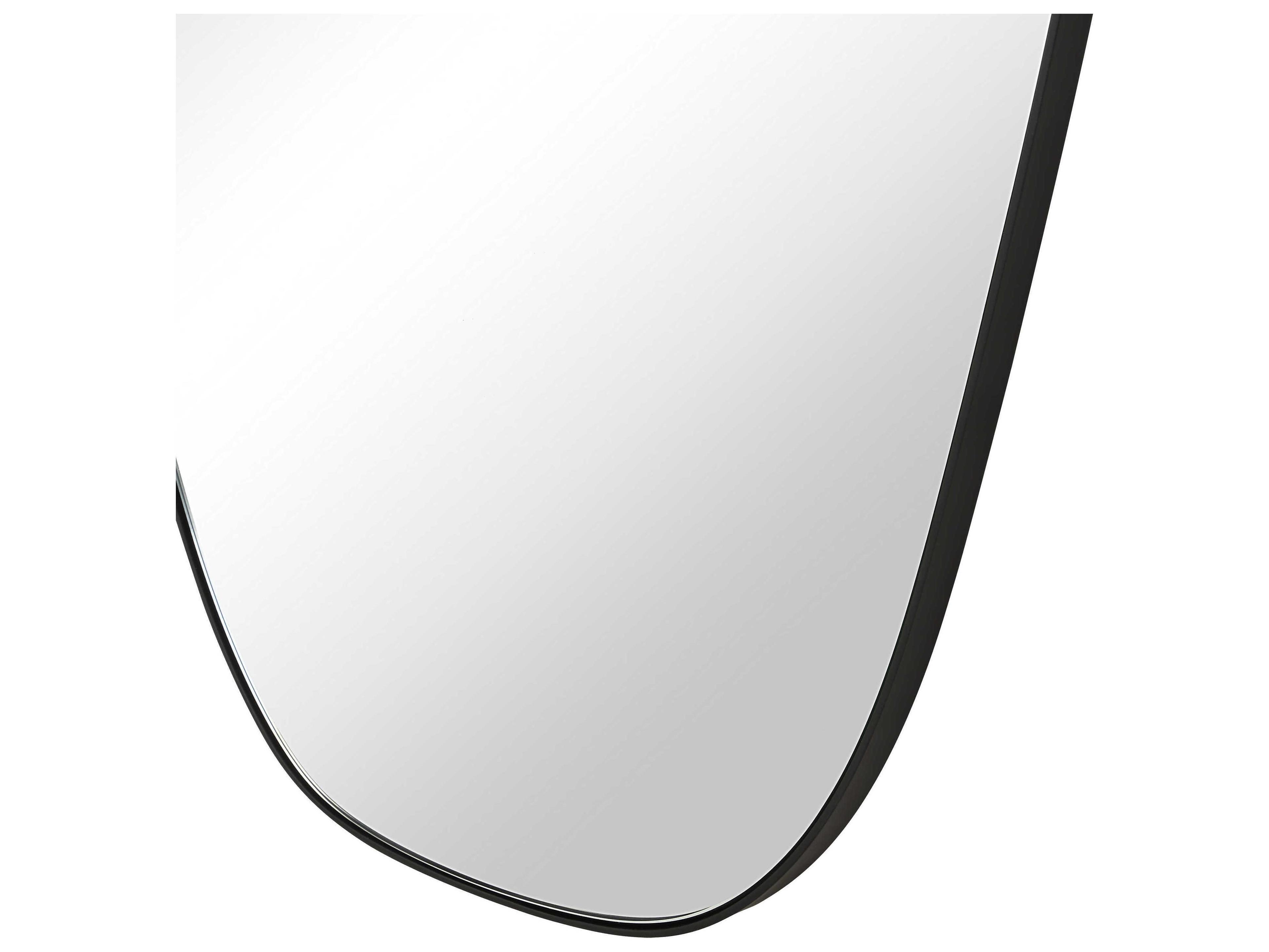 Renwil Enina Matte Black Wall Mirror