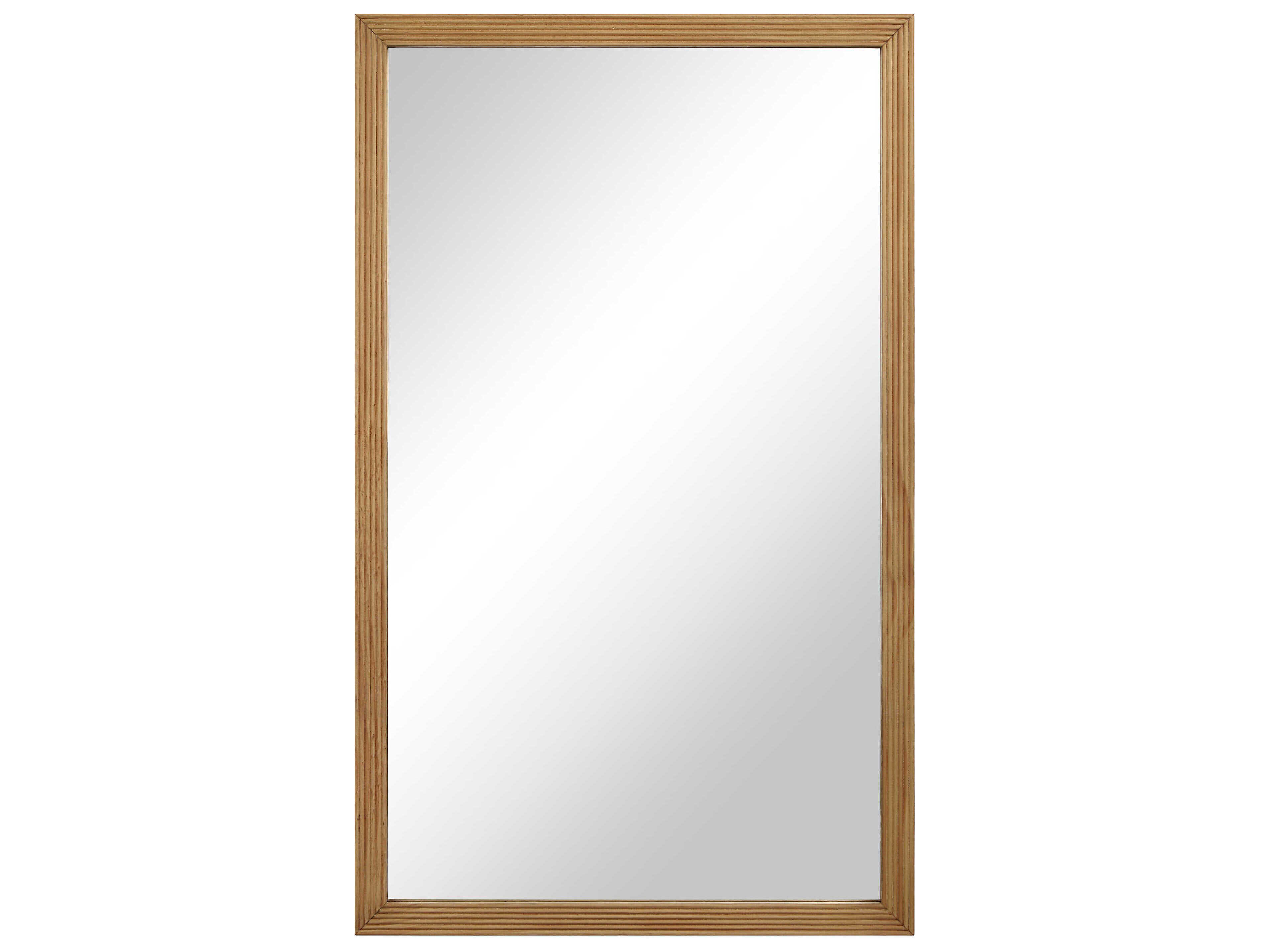 Renwil Salia Natural Rectangular Wall Mirror