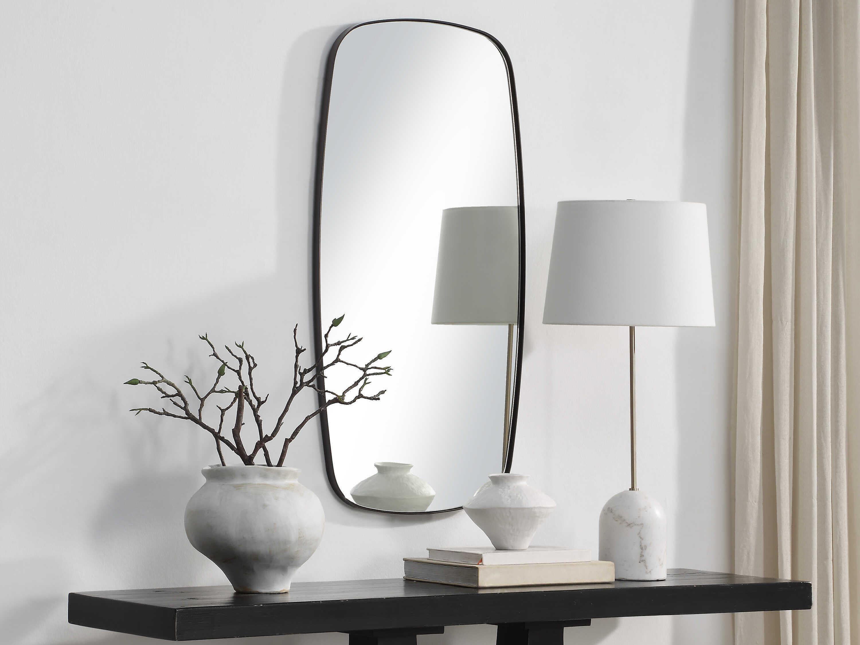 Renwil Nicoya Dark Bronze Wall Mirror