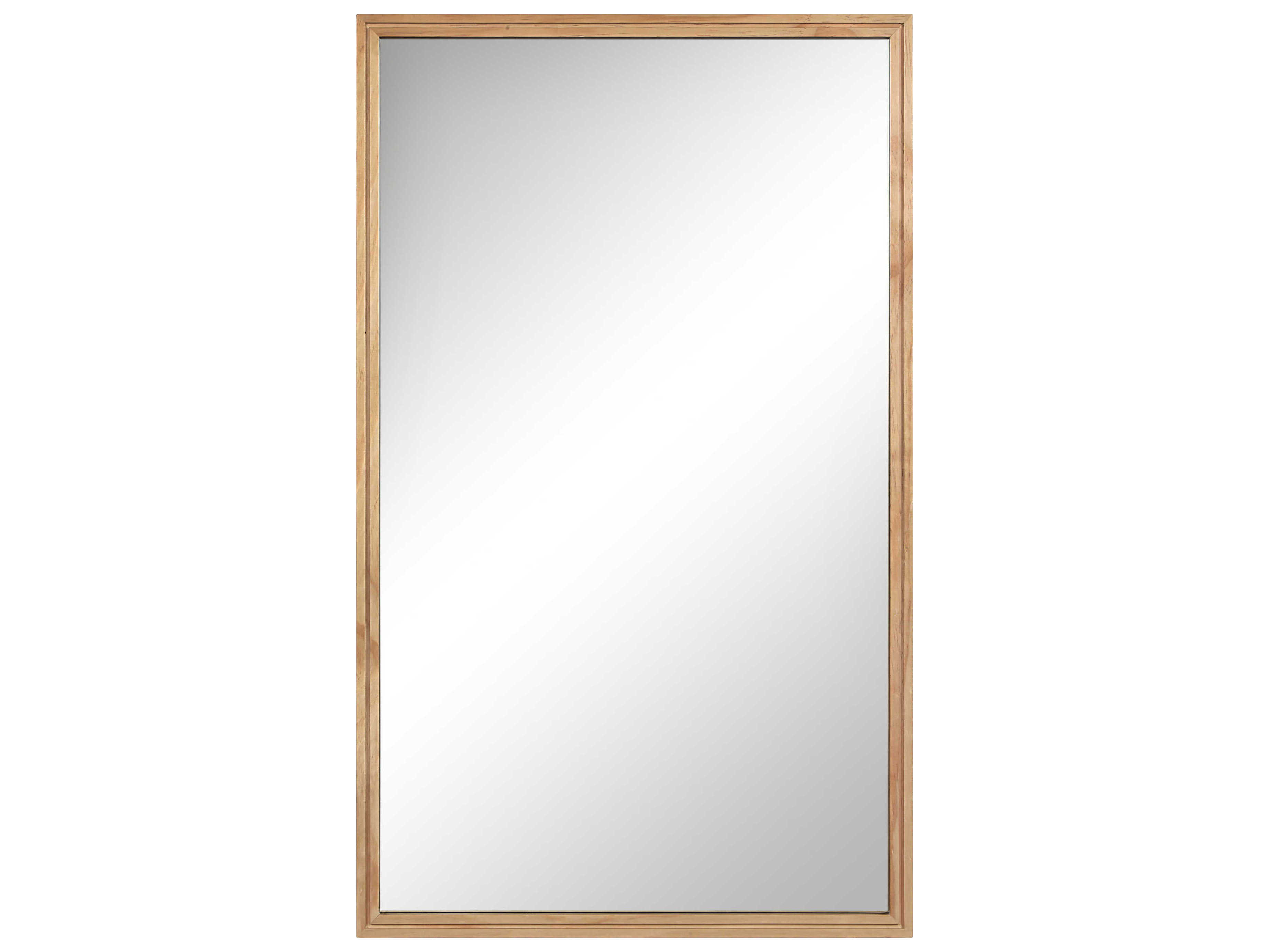 Renwil Canas Natural Rectangular Wall Mirror