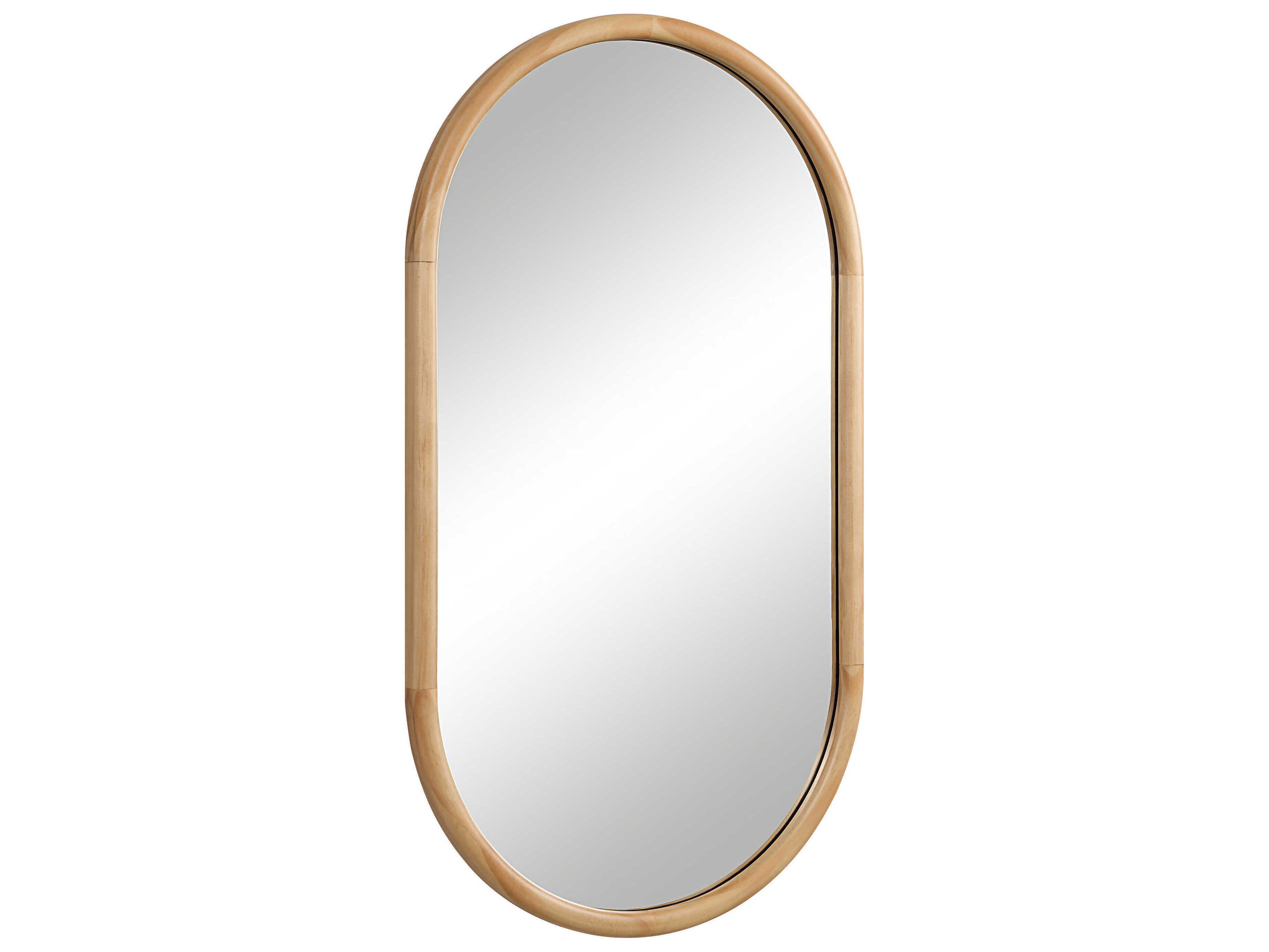 Renwil Puno Natural Oval Wall Mirror