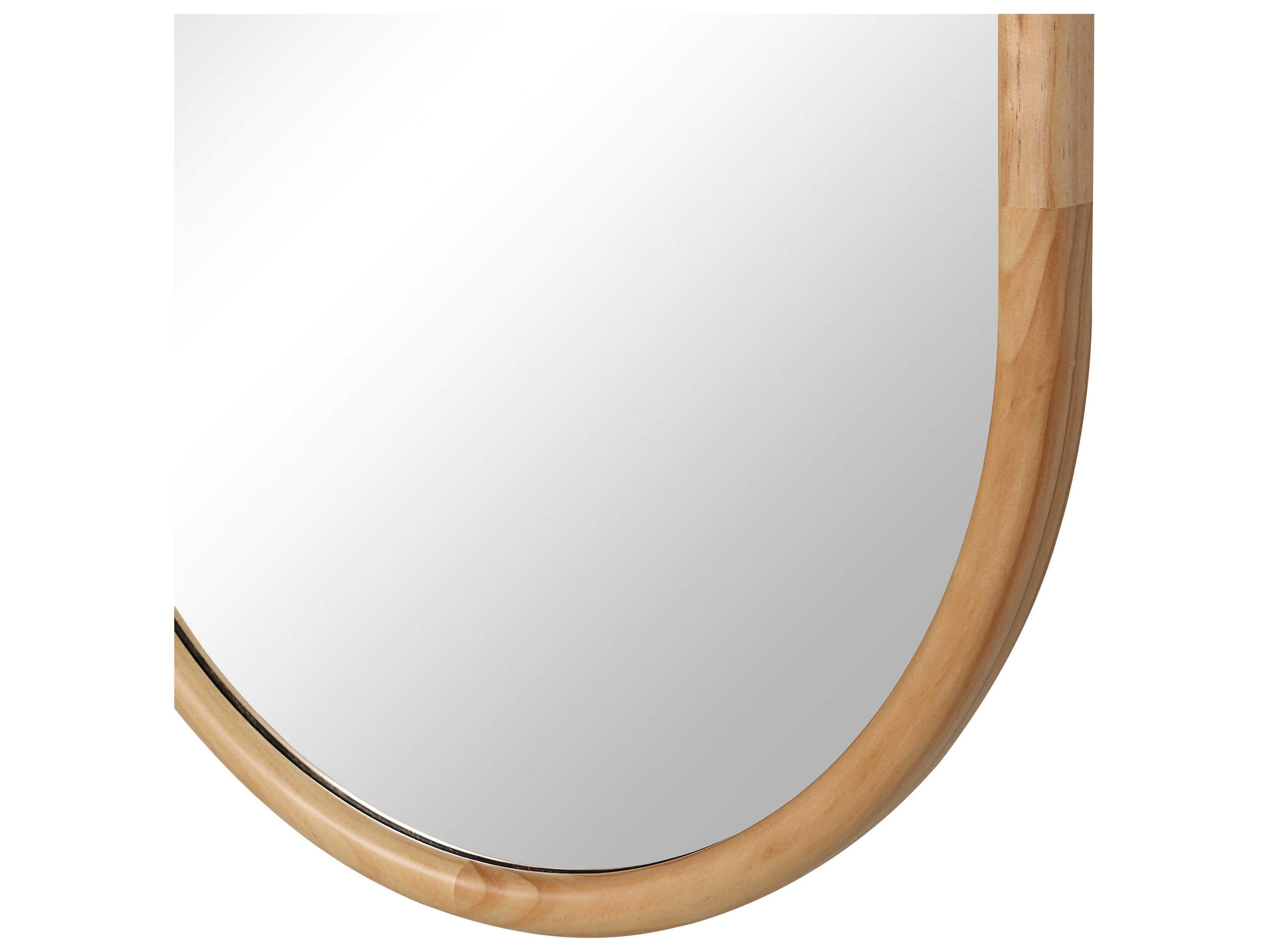 Renwil Pudino Natural Oval Wall Mirror